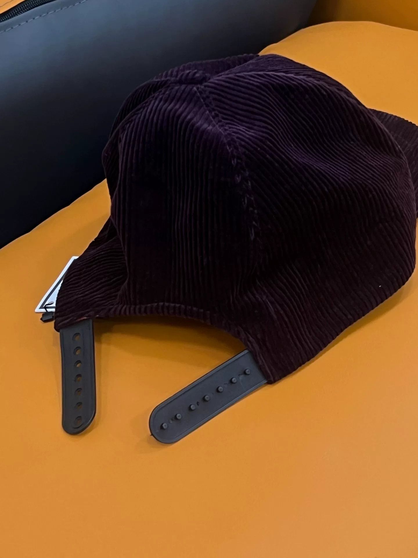 Maison Michel Maison Michel Purple Corduroy Hat Size ONE SIZE - 5 Thumbnail