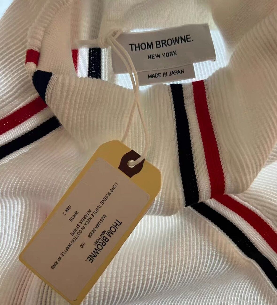 Thom Browne Thom Browne Long Sleeve T-Shirt Size US M / EU 48-50 / 2 - 8 Thumbnail