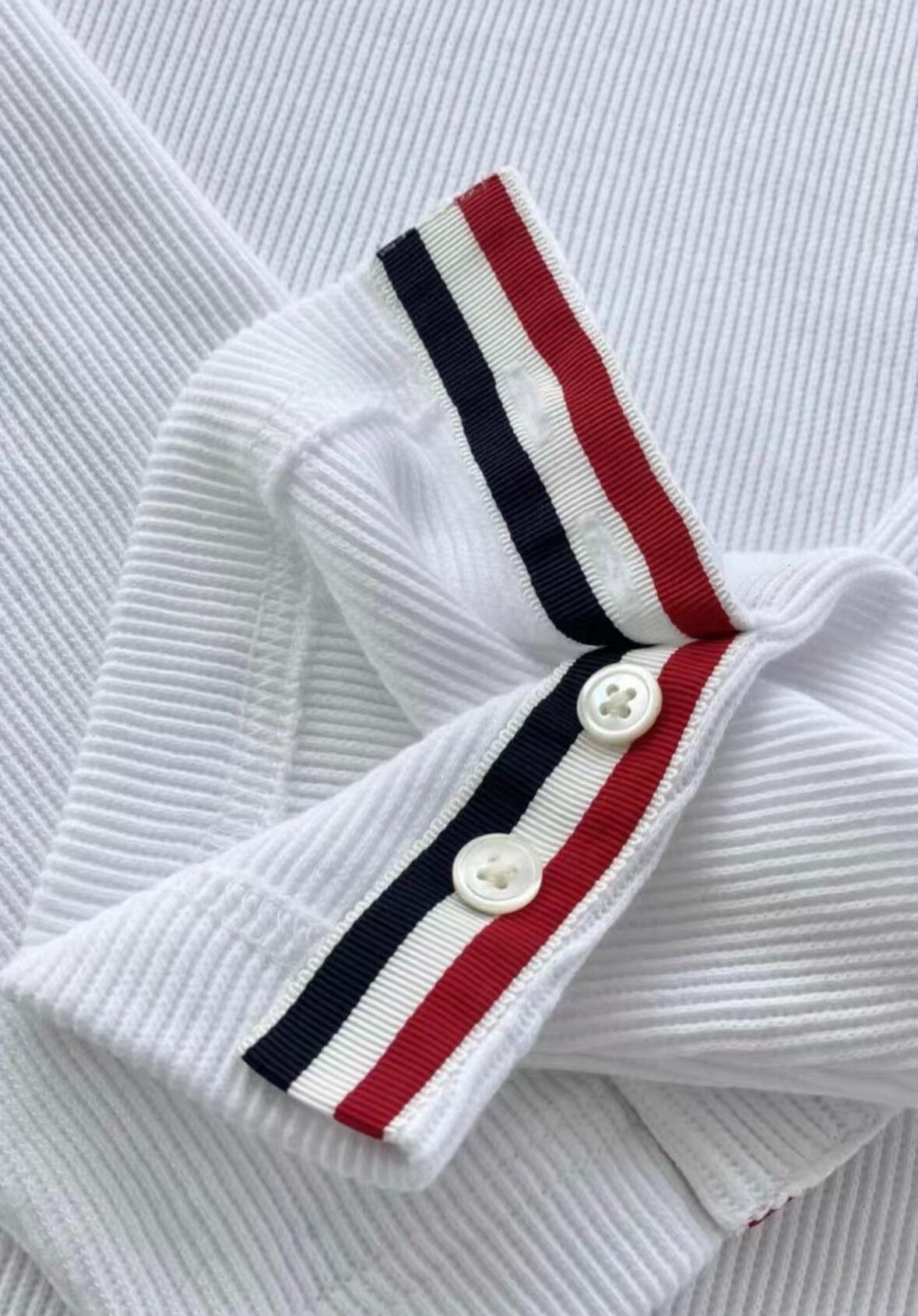 Thom Browne Thom Browne Long Sleeve T-Shirt Size US M / EU 48-50 / 2 - 7 Thumbnail