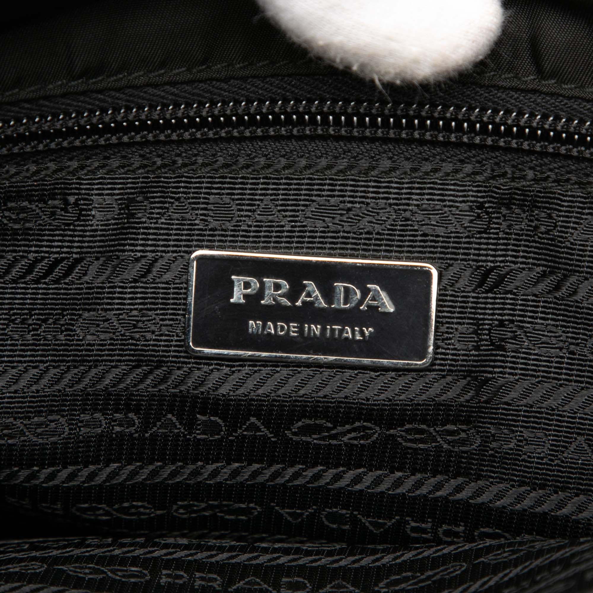 Prada Prada Saffiano Trimmed Tessuto Buckle Messenger Bag Size ONE SIZE - 5 Thumbnail