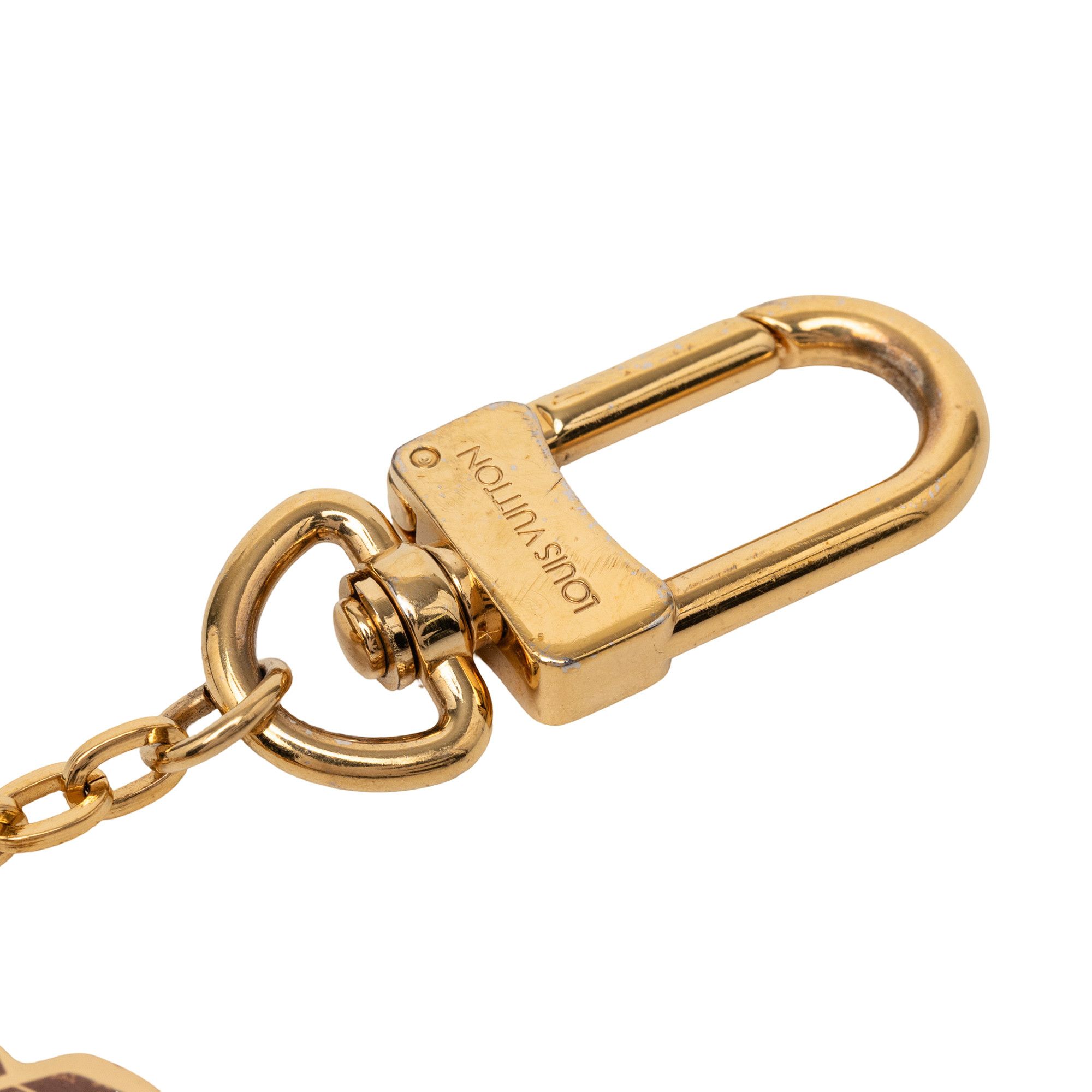 Louis Vuitton Louis Vuitton Gold Plated Monogram Speedy Trio Chain Bag Charm Size ONE SIZE - 3 Thumbnail