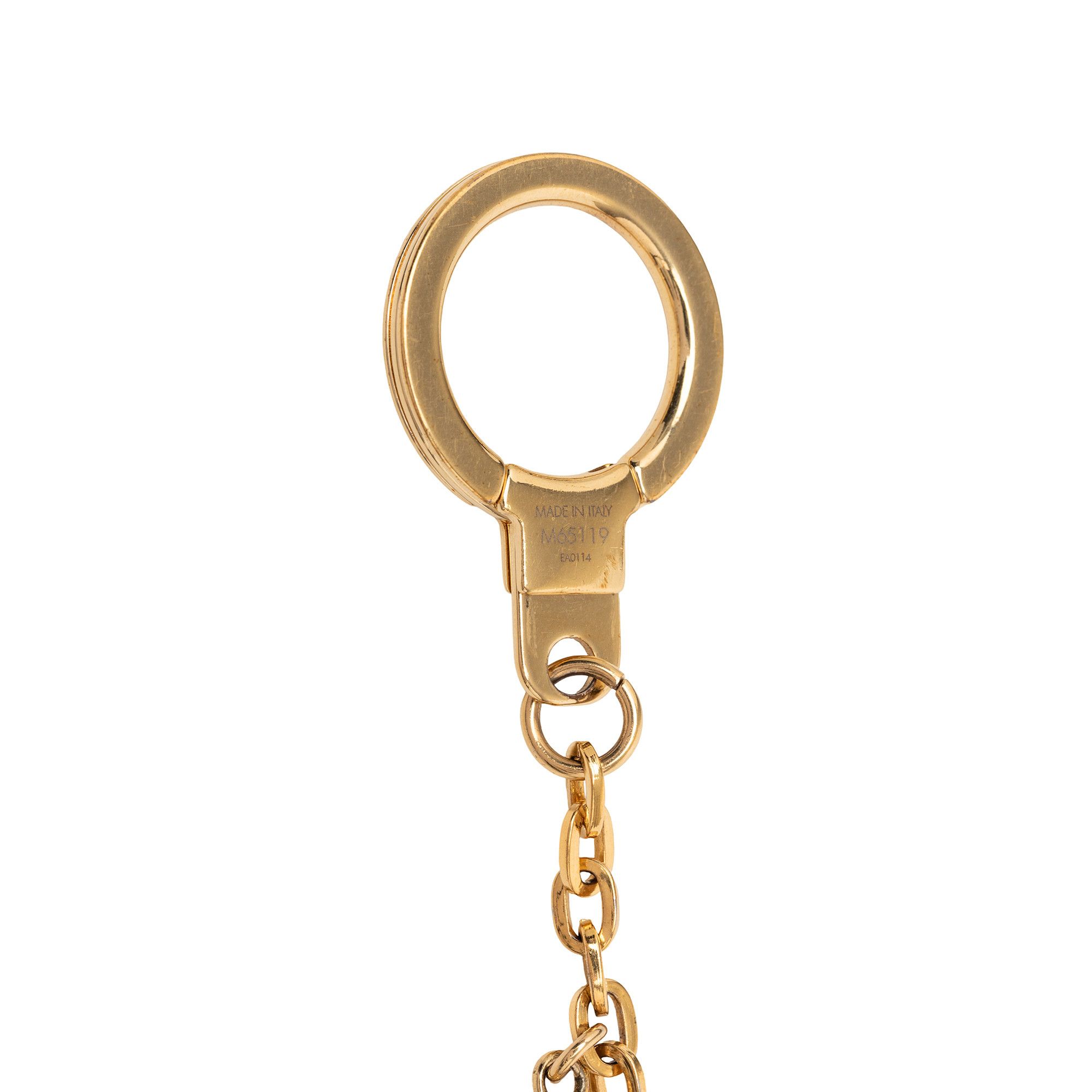Louis Vuitton Louis Vuitton Gold Plated Monogram Speedy Trio Chain Bag Charm Size ONE SIZE - 5 Thumbnail