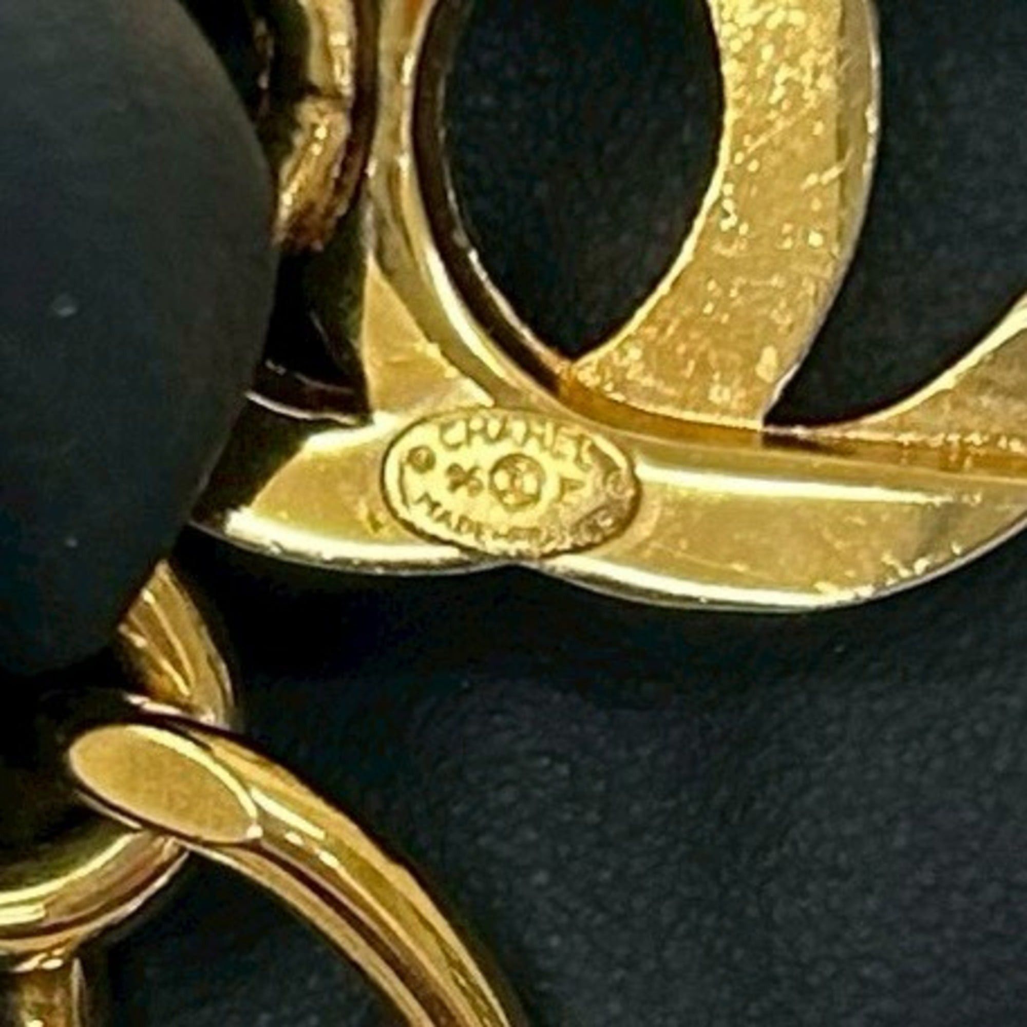 Chanel CHANEL Coco Mark Turnlock Motif GP Chain Bracelet Gold 117-1 Size ONE SIZE - 2 Thumbnail