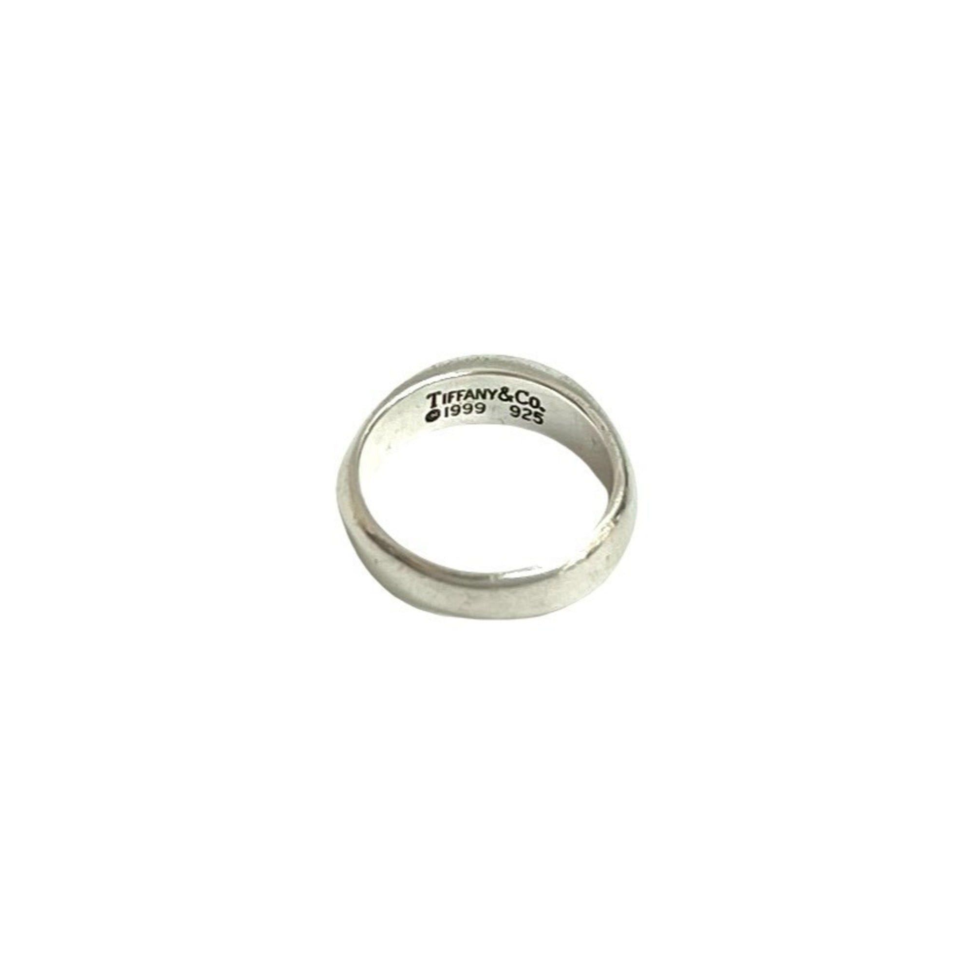 TIFFANY & Co. Tiffany Knife Edge Ring, 925 Sterling Silver, Size 7, 43952