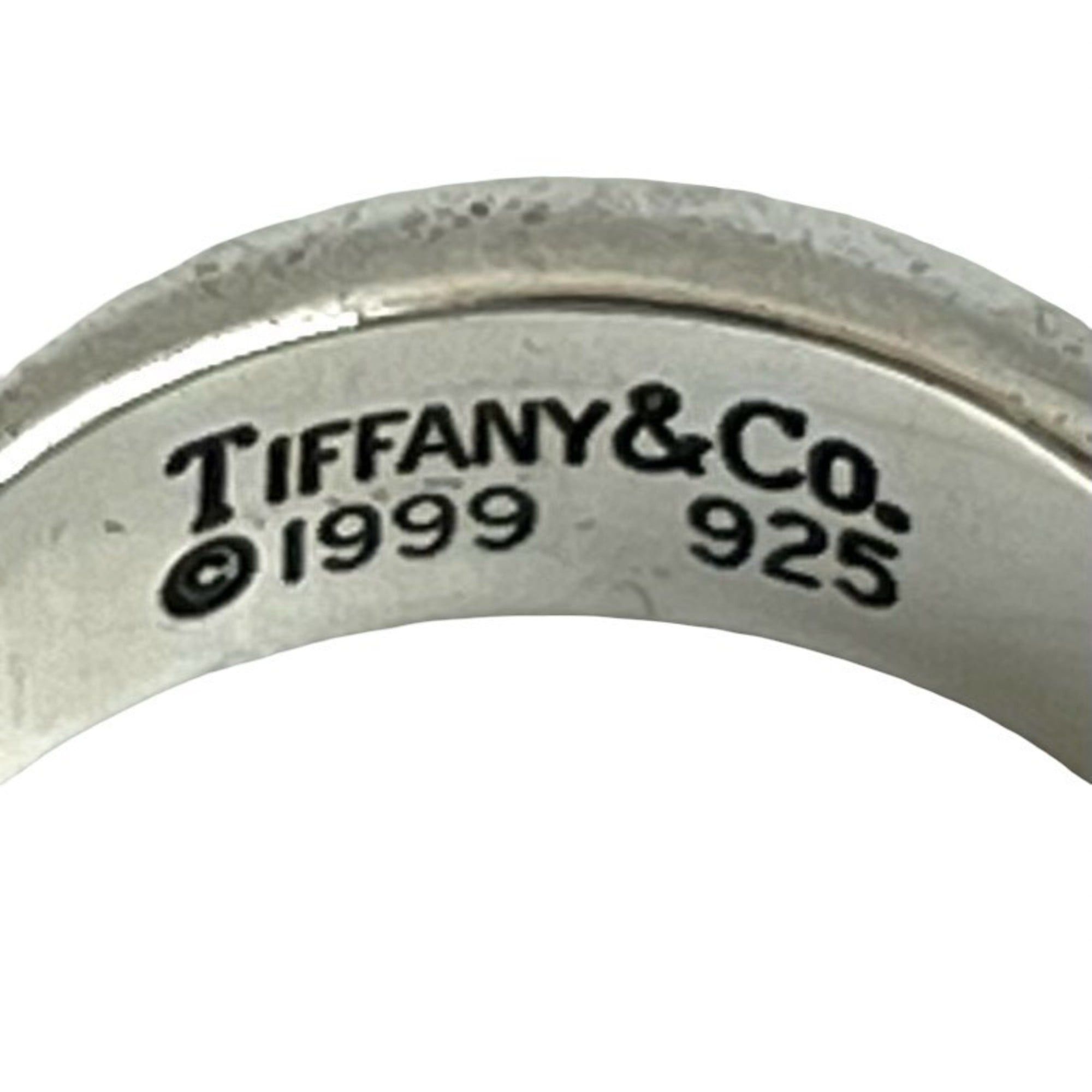 TIFFANY & Co. Tiffany Knife Edge Ring, 925 Sterling Silver, Size 7, 43952