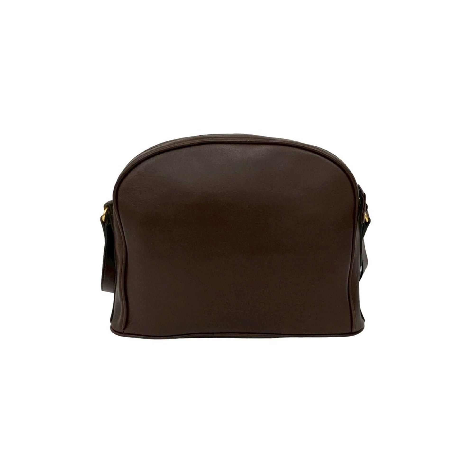 Yves Saint Laurent YVES SAINT LAURENT Quilted Leather Shoulder Bag/Pochette Brown 36313 Size ONE SIZE - 3 Thumbnail