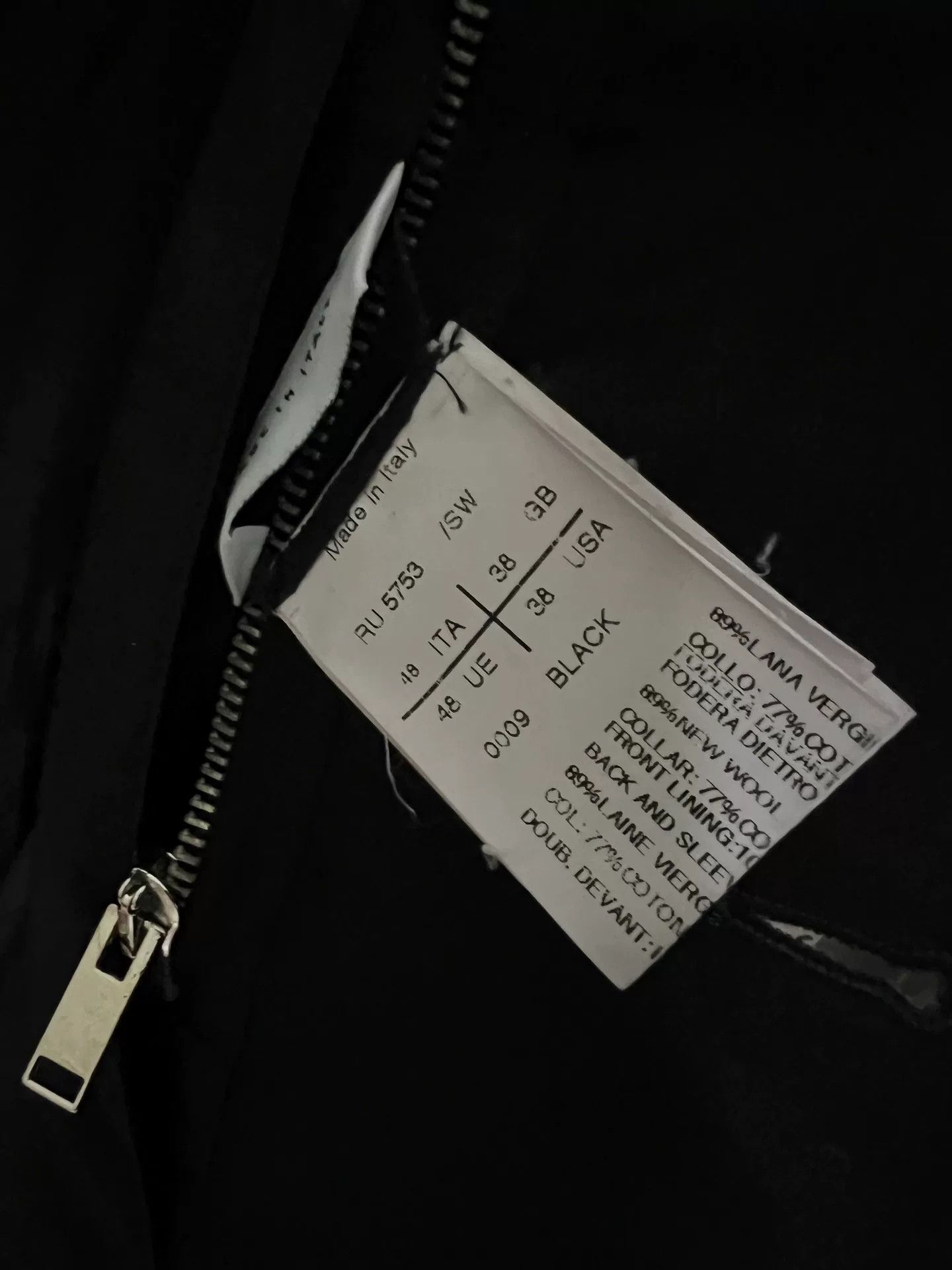 Rick Owens Rick Owens Elegant Black Blazer Jacket Size US M / EU 48-50 / 2 - 8 Thumbnail