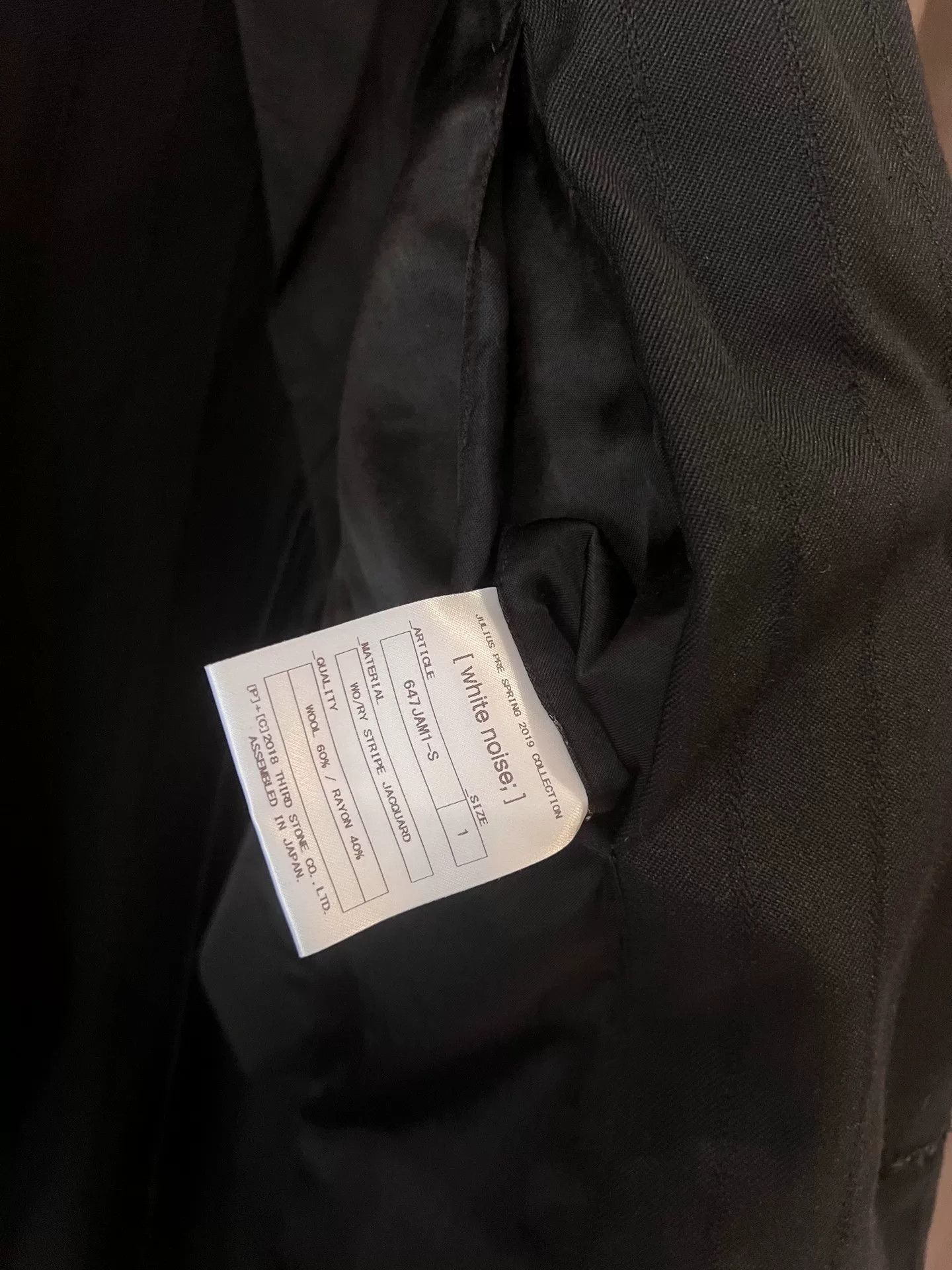 Julius Classic Julius 7 Black Blazer Size US M / EU 48-50 / 2 - 9 Thumbnail