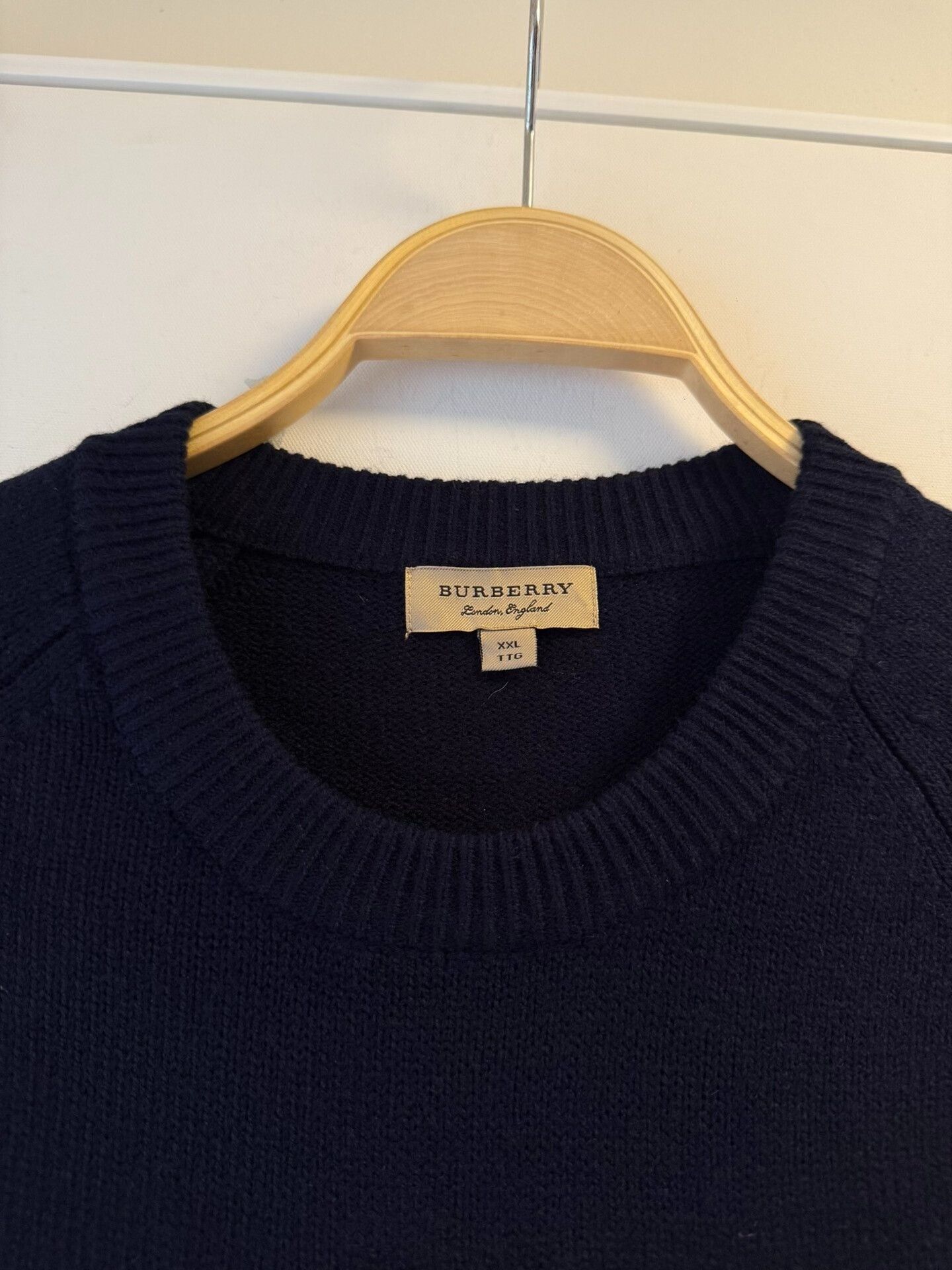 Burberry Burberry Men's Navy Sweater 2XL Size US XXL / EU 58 / 5 - 6 Thumbnail