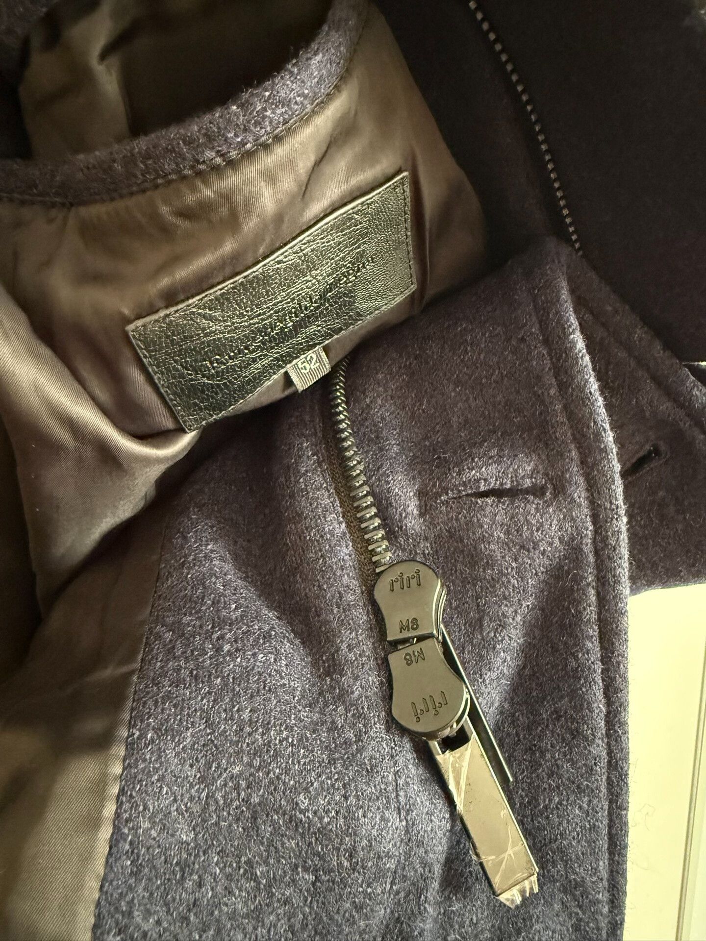 Ermenegildo Zegna ZEGNA Men's Wool Cashmere Coat Size US XL / EU 56 / 4 - 9 Thumbnail