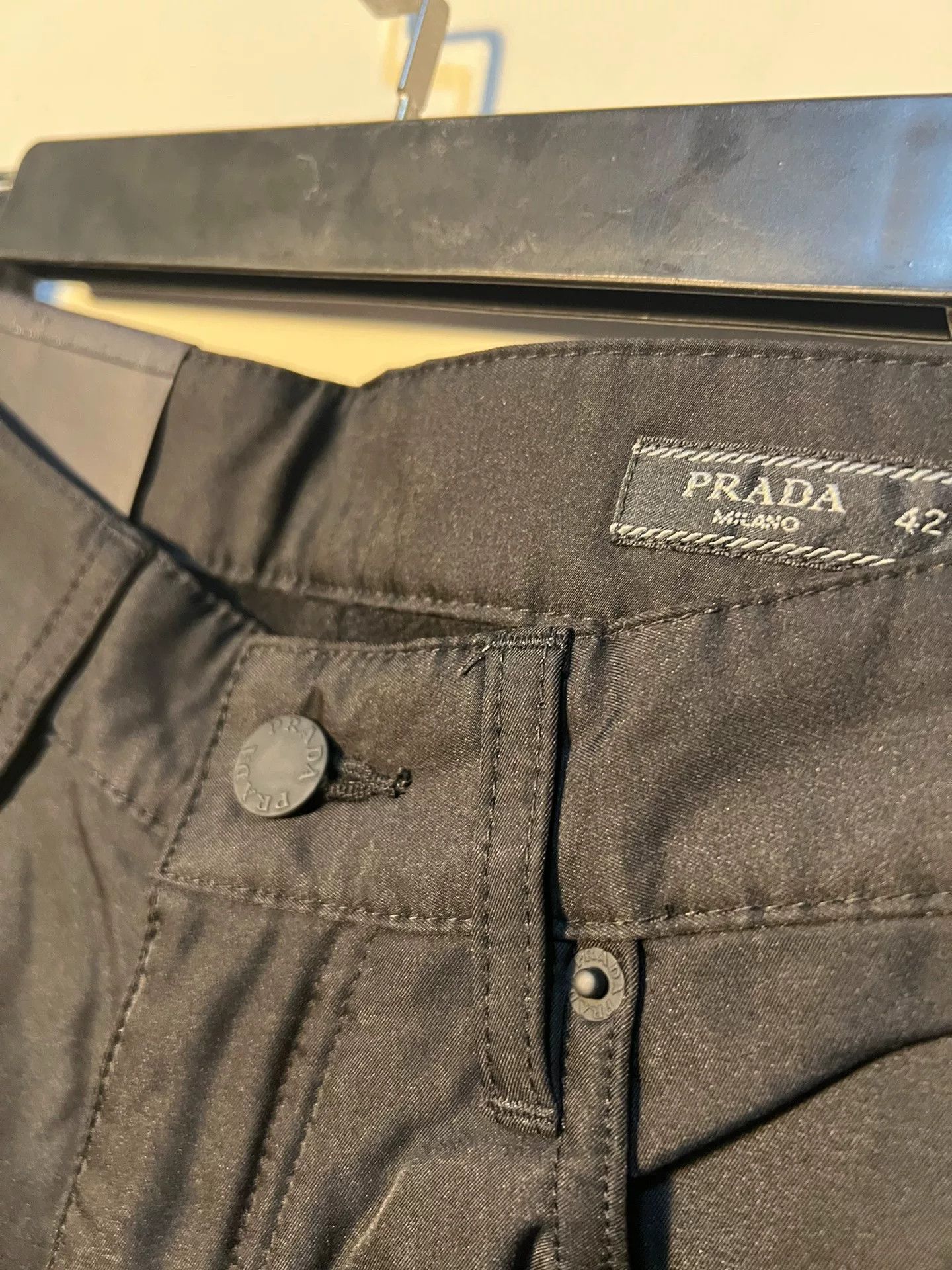 Prada Men's Black Casual Pants