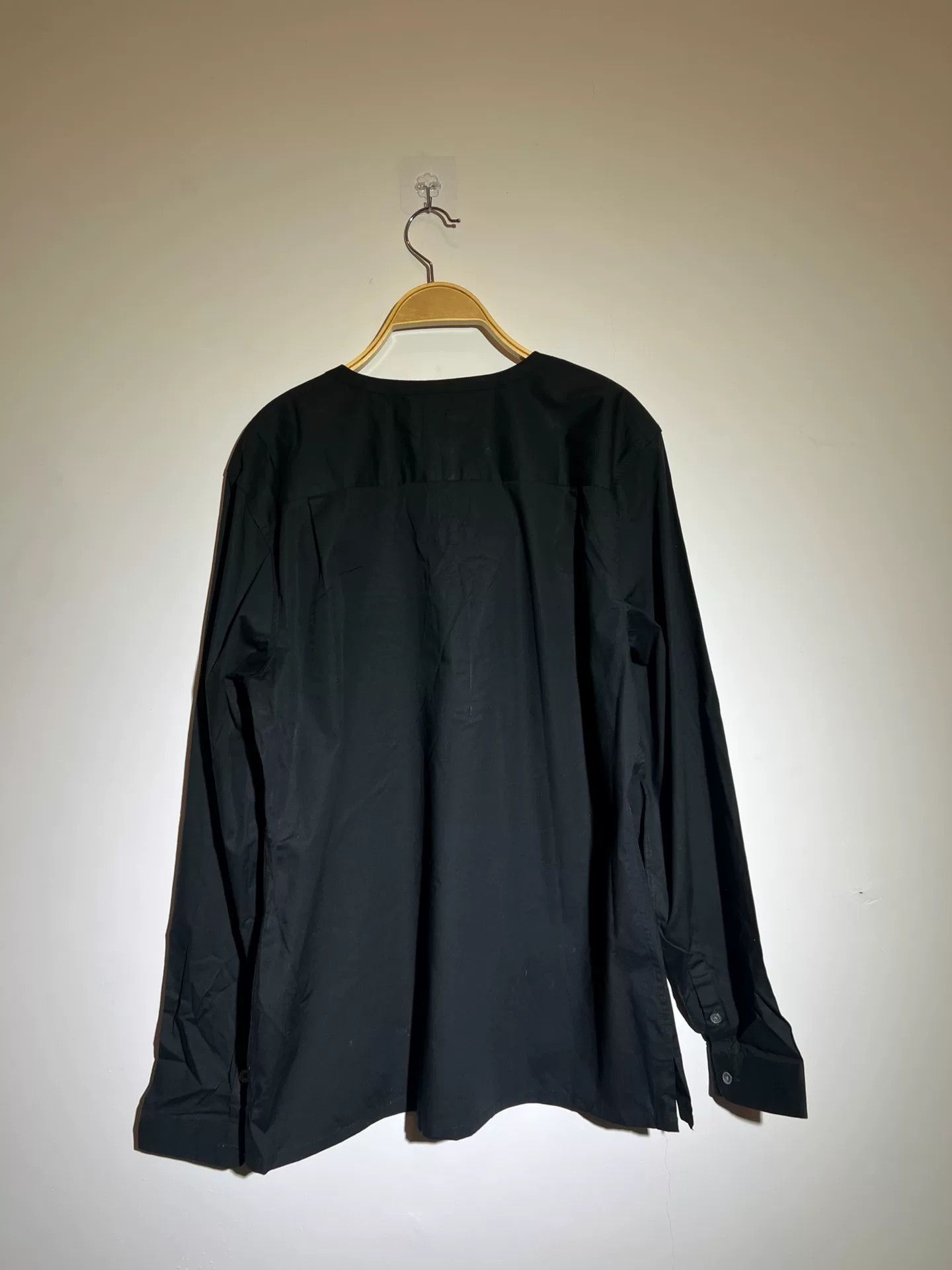 Rick Owens Rick Owens Black Crew Neck Top Size US L / EU 52-54 / 3 - 4 Thumbnail