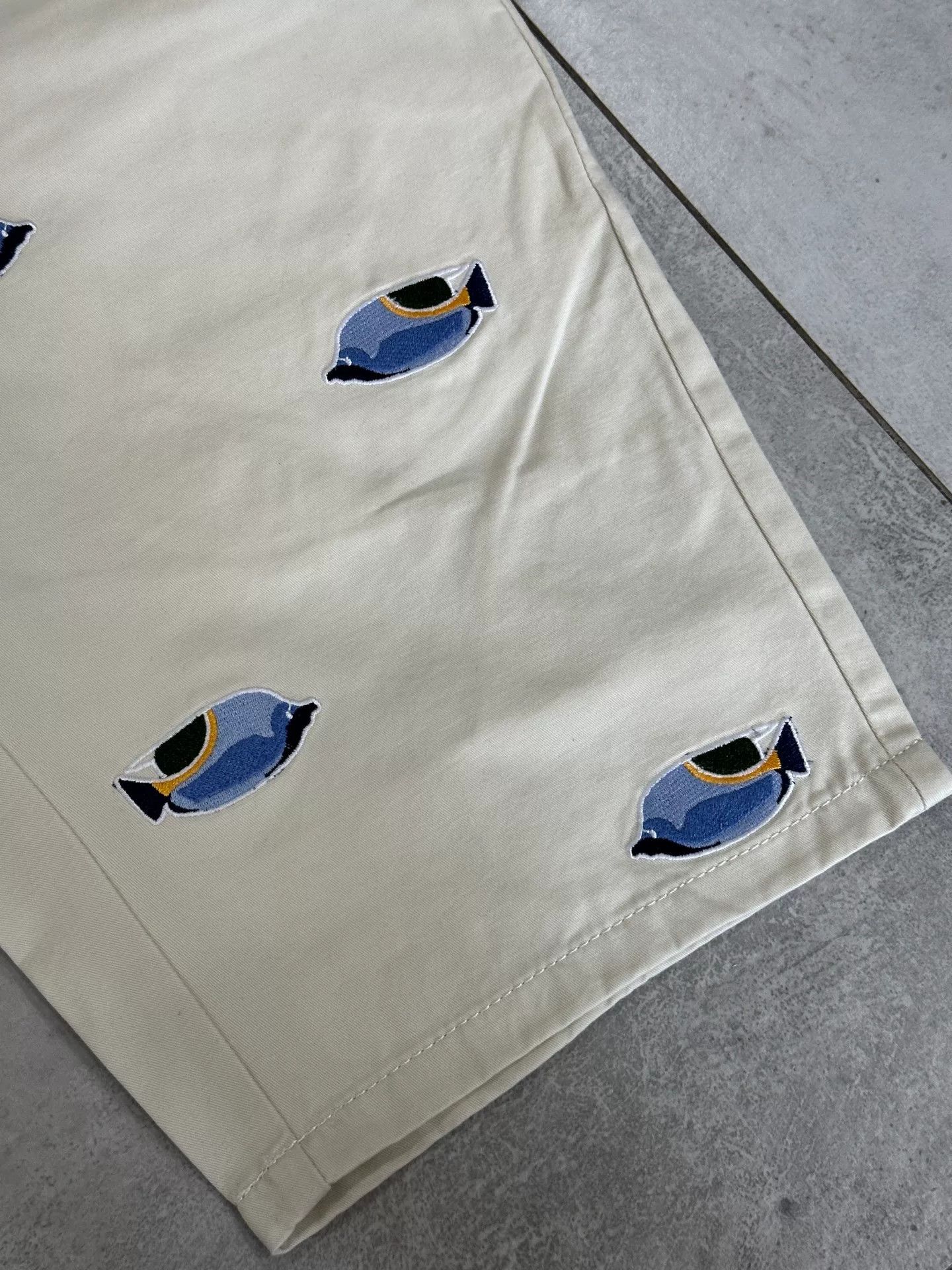 Thom Browne Thom Browne Men's Embroidered Shorts Size US 32 / EU 48 - 7 Thumbnail