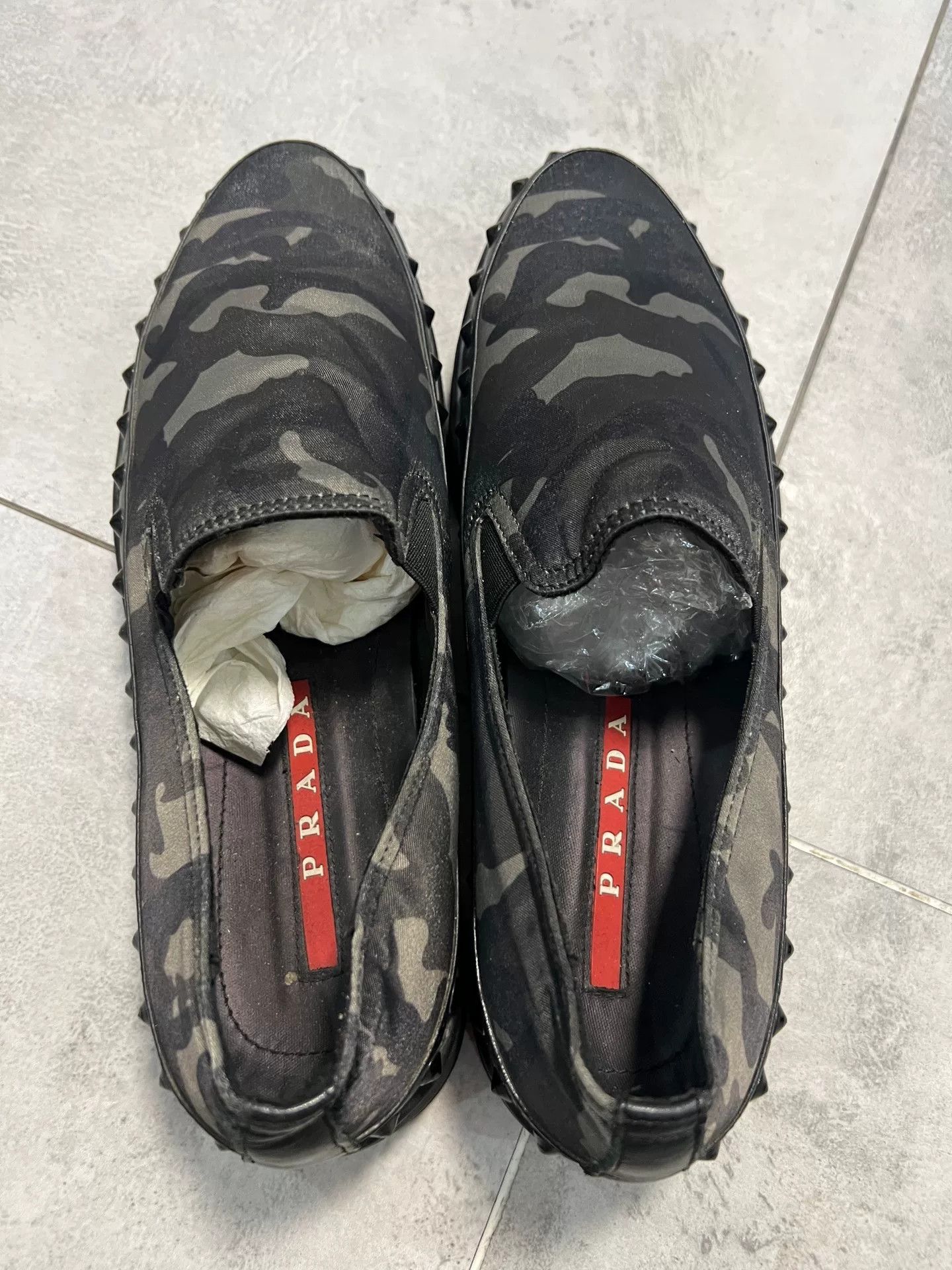 Prada Prada Men's Slip-On Casual Sneakers Size US 7 / EU 40 - 3 Thumbnail