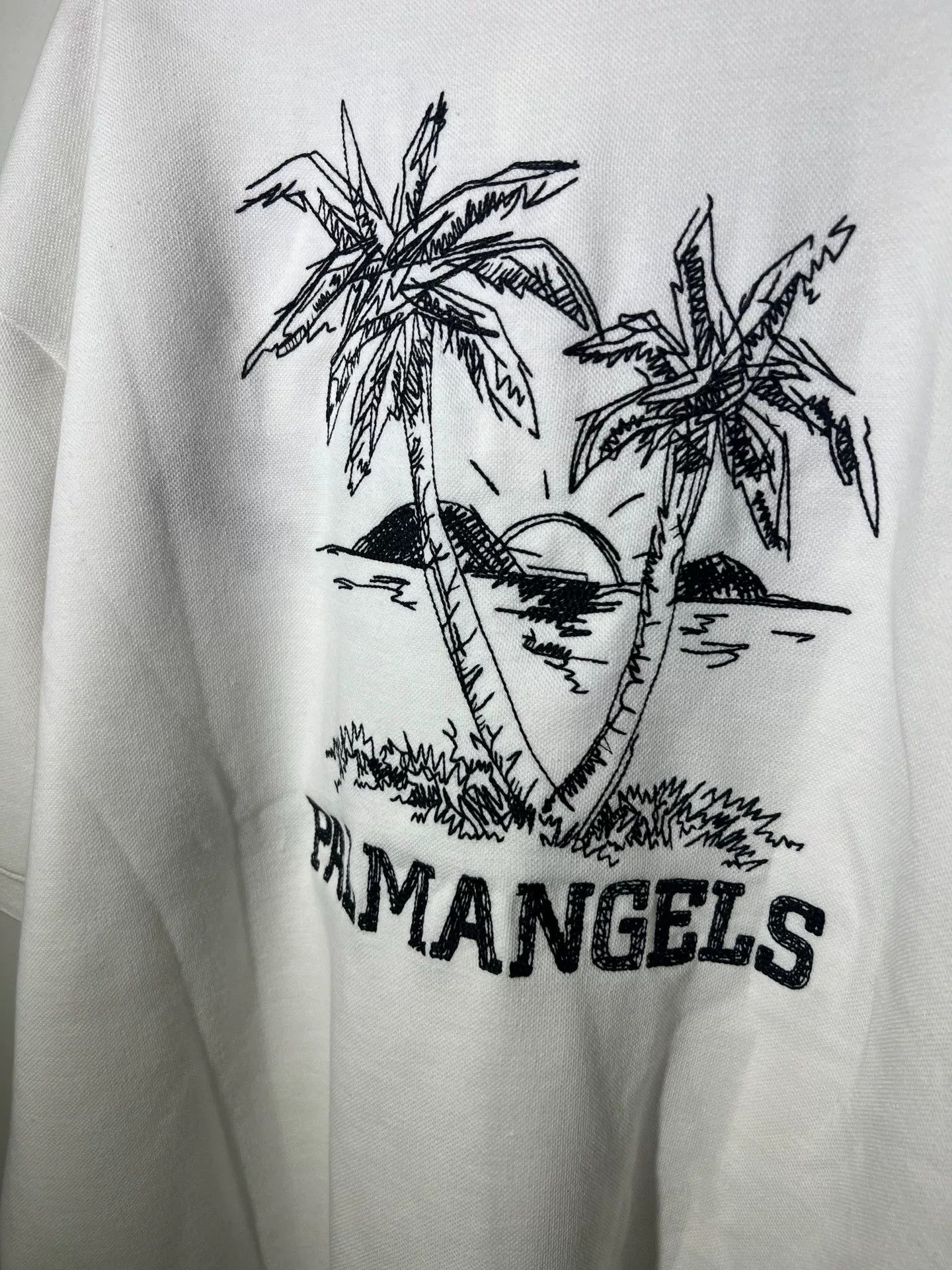 Palm Angels Palm Angels Men's Polo Shirt Size US XL / EU 56 / 4 - 6 Thumbnail