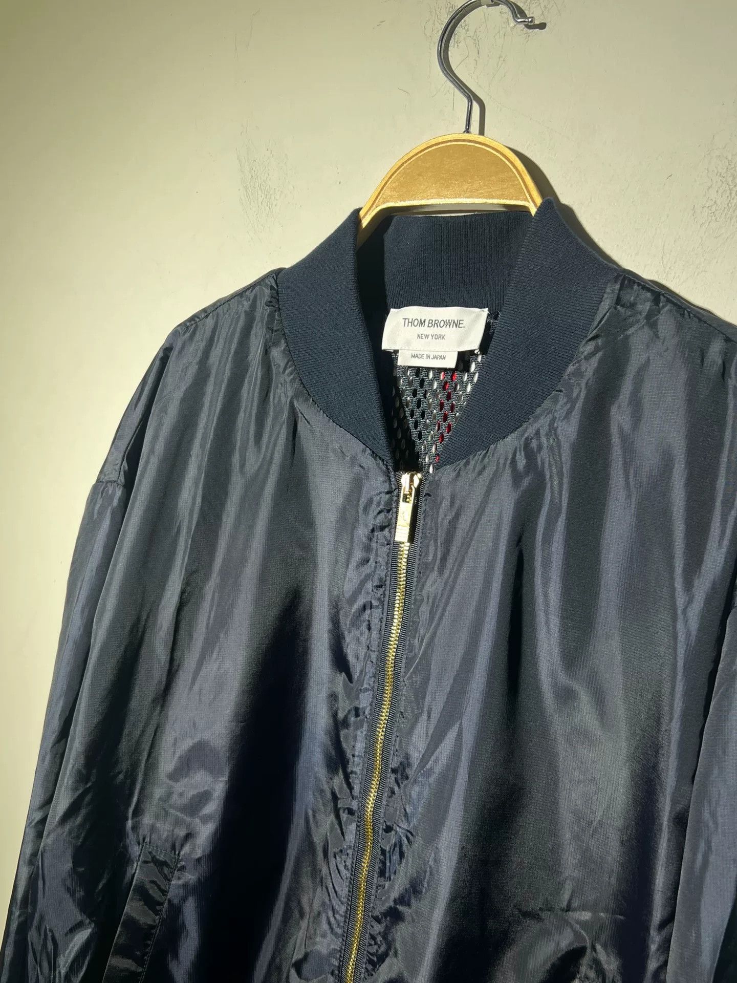 Thom Browne Thom Browne Men's Baseball Jacket Size US L / EU 52-54 / 3 - 3 Thumbnail