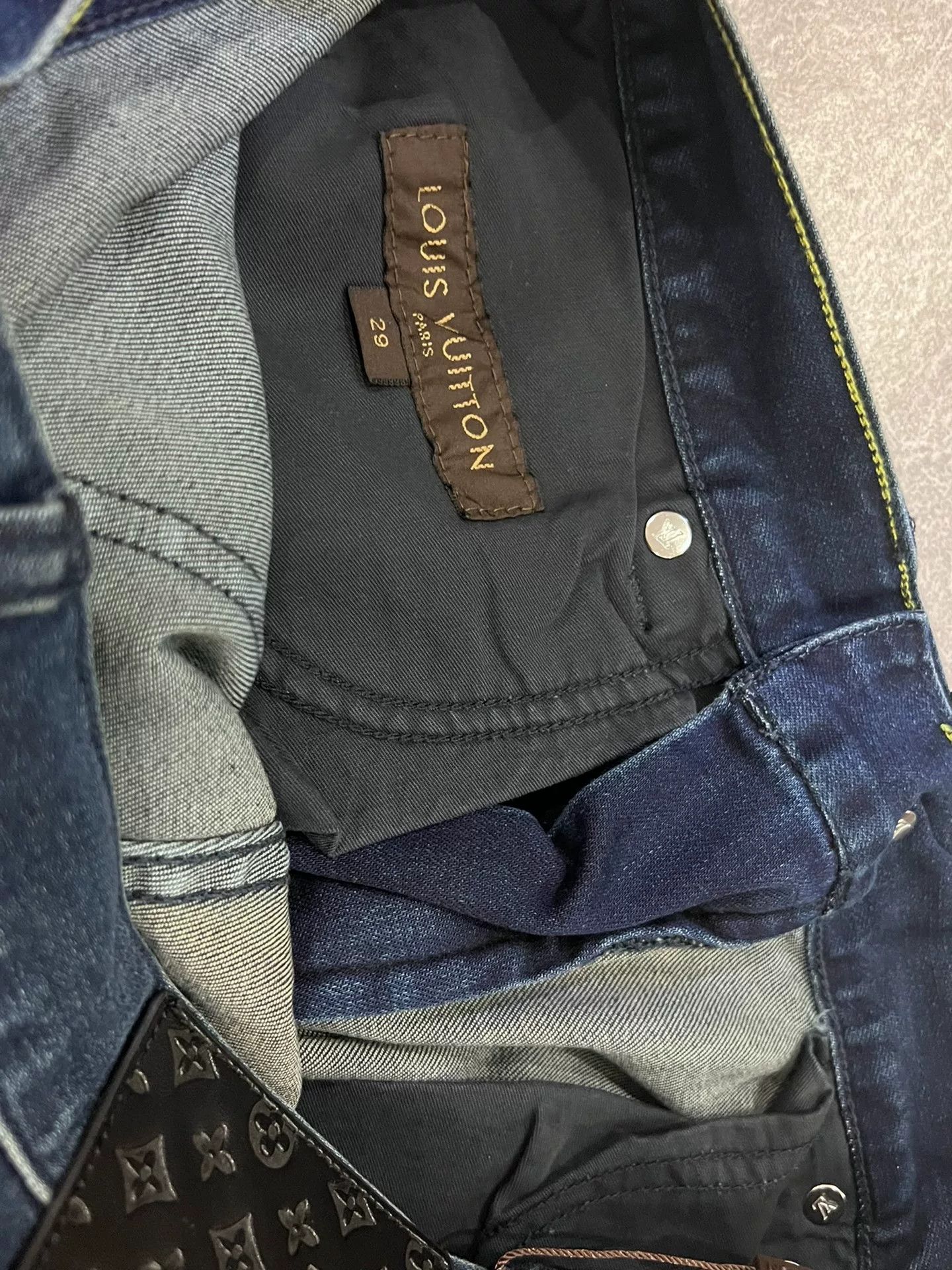 LVC Louis Vuitton Men's Denim Jeans Size US 30 / EU 46 - 7 Thumbnail