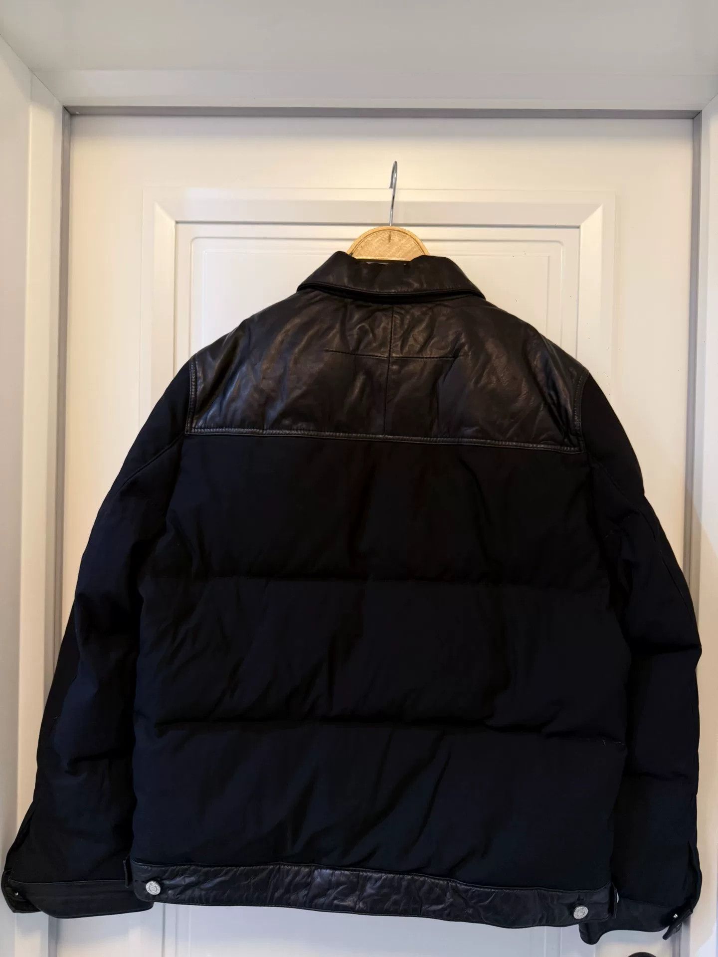 Givenchy Givenchy Men's Down Jacket with Leather Details Size US XXL / EU 58 / 5 - 2 Thumbnail
