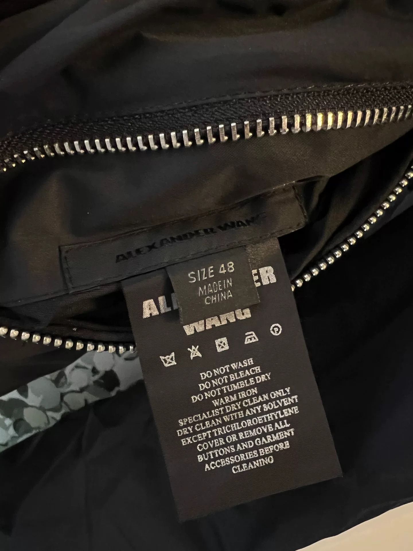 Alexander Wang Alexander Wang Men's Leather Jacket Size US M / EU 48-50 / 2 - 7 Thumbnail