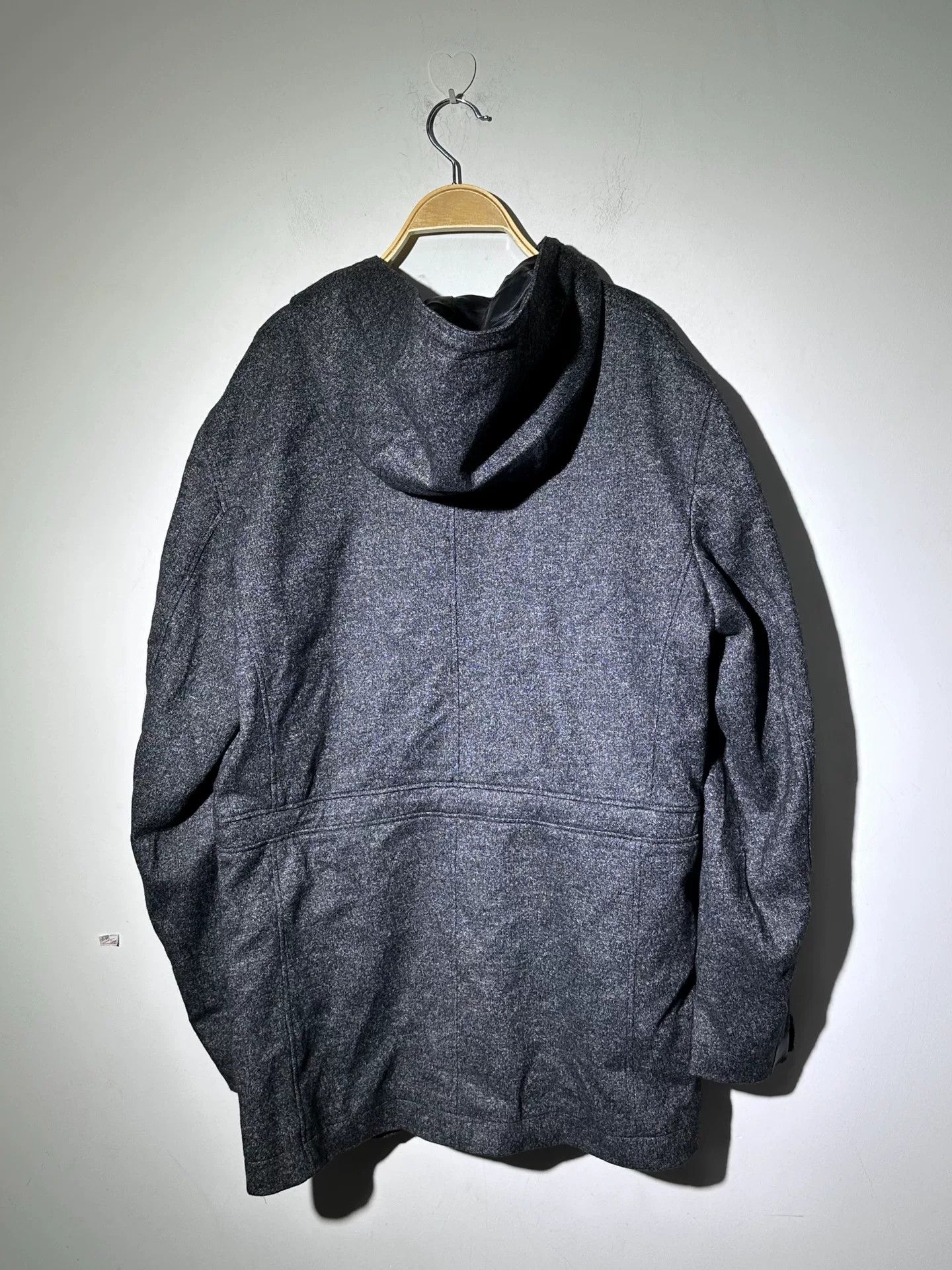 Dior Dior Men's Wool Coat in Dark Gray Size US L / EU 52-54 / 3 - 3 Thumbnail