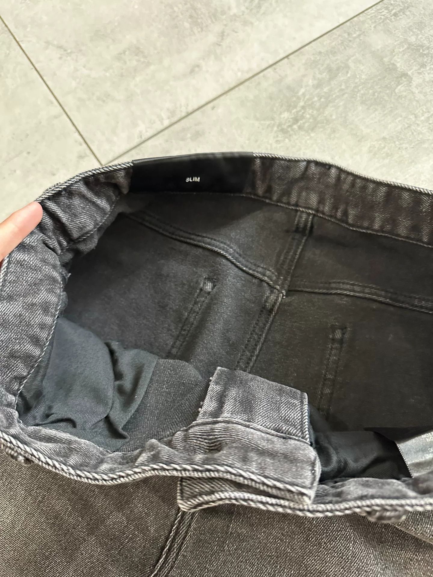 Balmain Balmain Men's Classic Gray Jeans Size US 34 / EU 50 - 6 Thumbnail