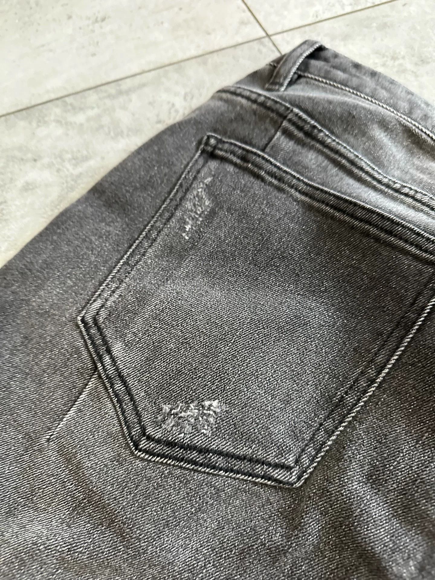 Balmain Balmain Men's Classic Gray Jeans Size US 34 / EU 50 - 7 Thumbnail