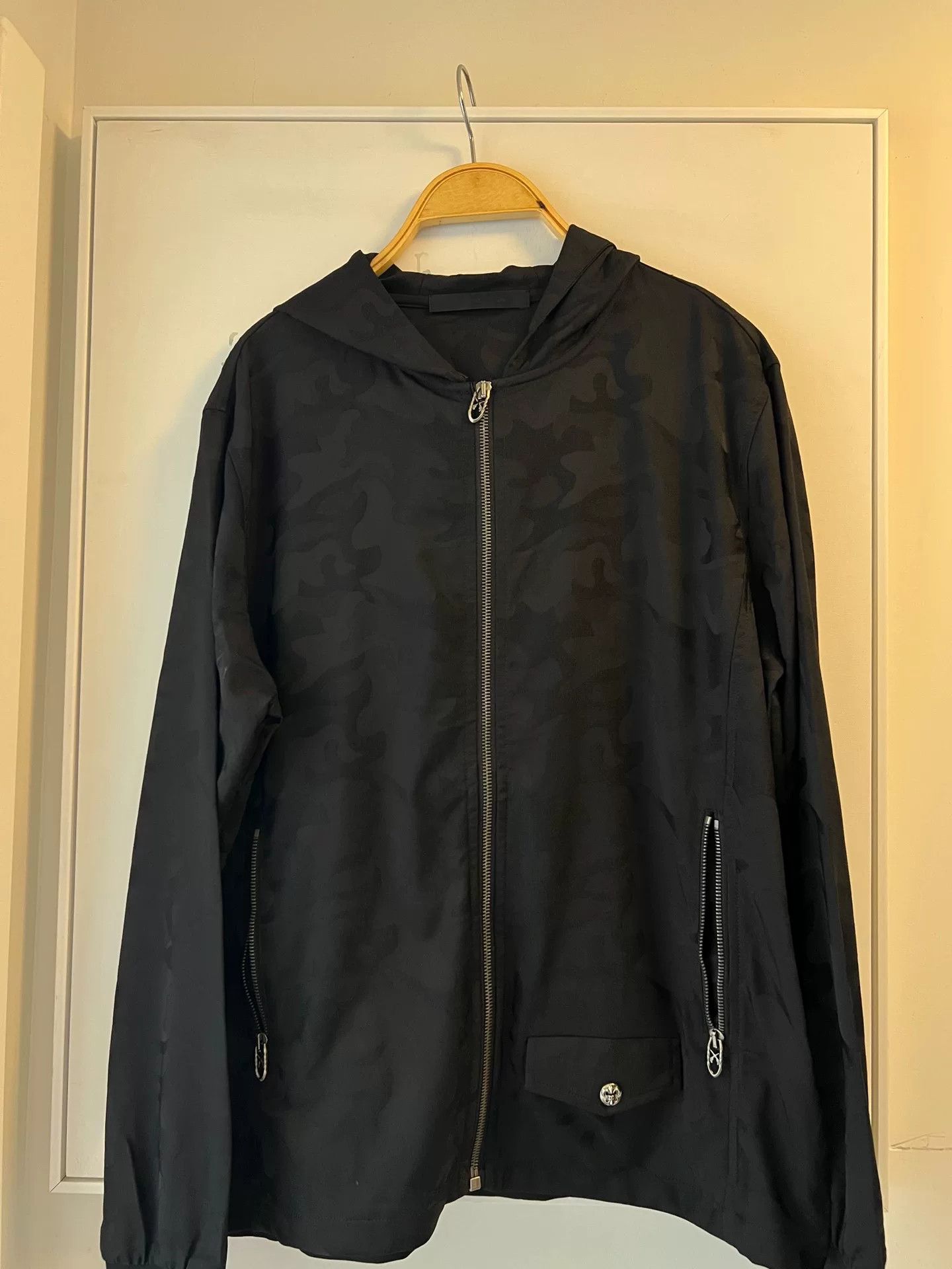 roarguns Black Camouflage Men's Jacket Size US M / EU 48-50 / 2 - 3 Thumbnail
