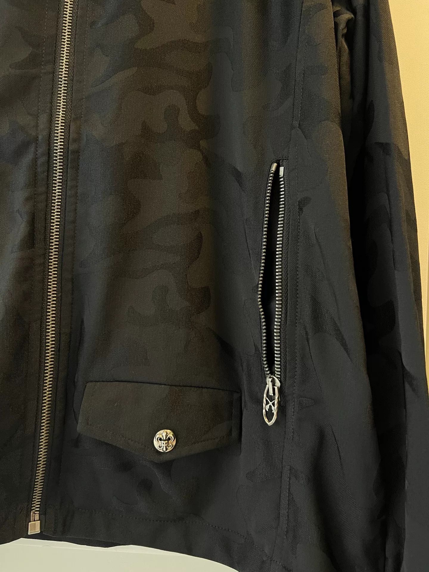 roarguns Black Camouflage Men's Jacket Size US M / EU 48-50 / 2 - 4 Thumbnail