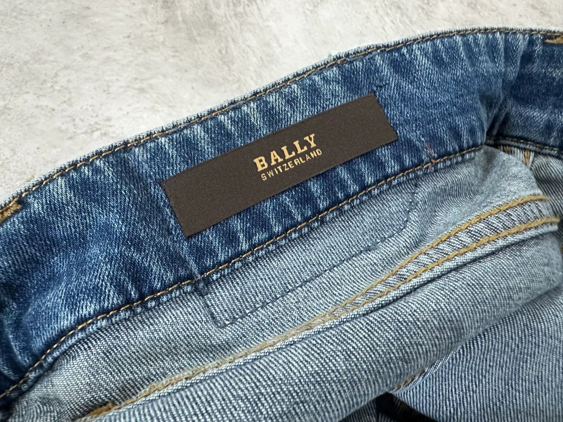 Bally Bally Men's Denim Jeans Size US 31 - 5 Thumbnail