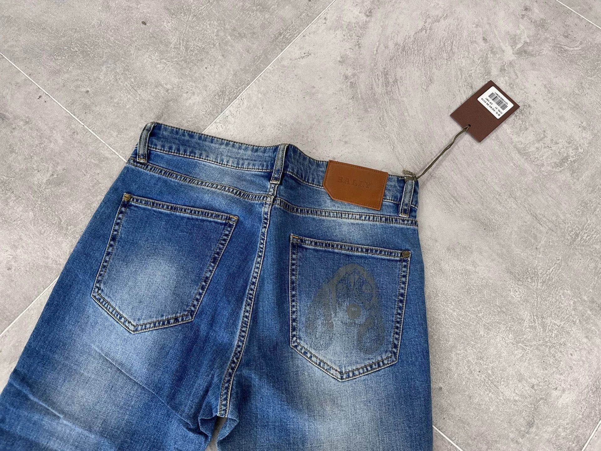 Bally Bally Men's Denim Jeans Size US 31 - 4 Thumbnail