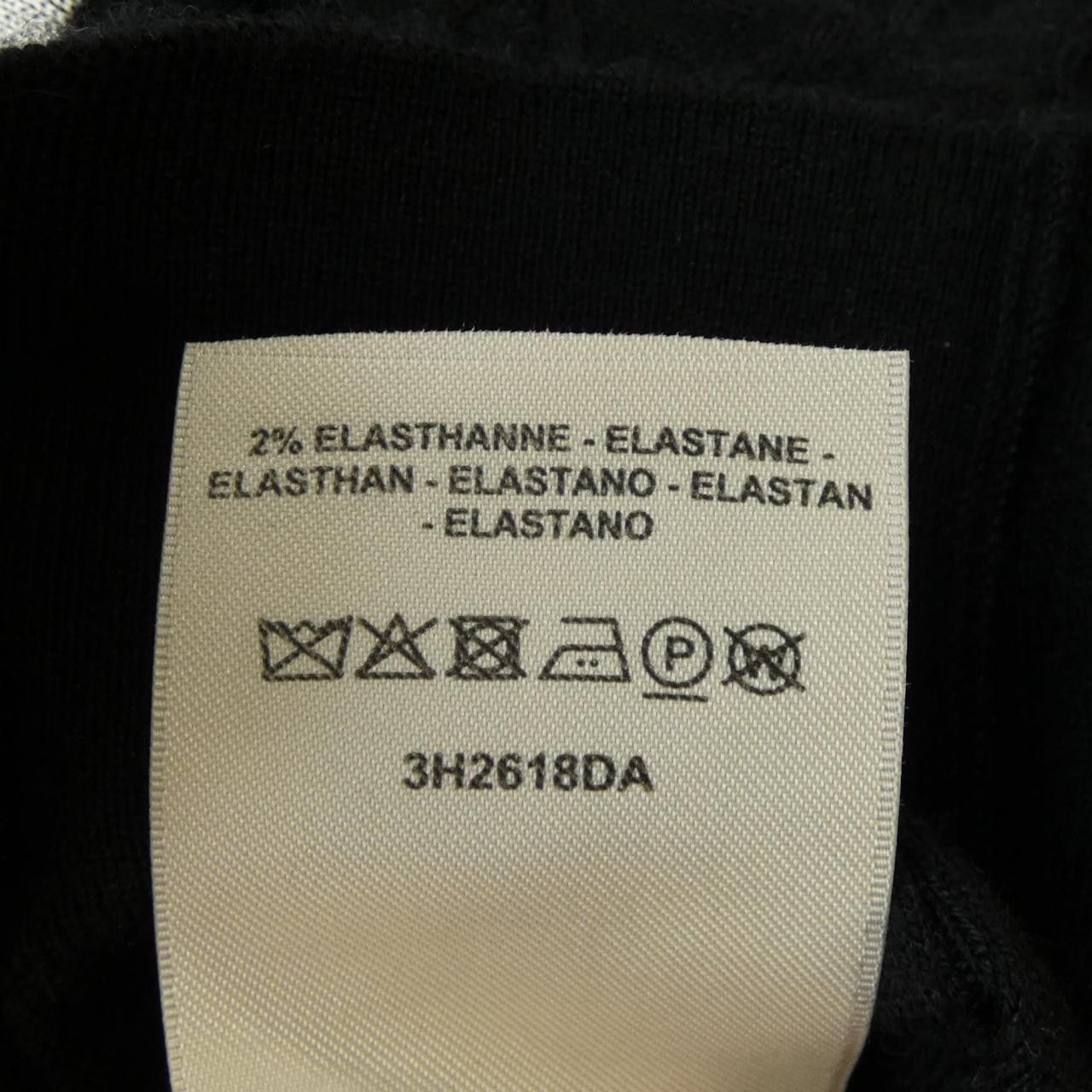 Hermes Hermes Hermes 3H2618DA Cashmere Blend Knit 38 Textile Tops DUTY FREE for USA Size ONE SIZE - 4 Thumbnail