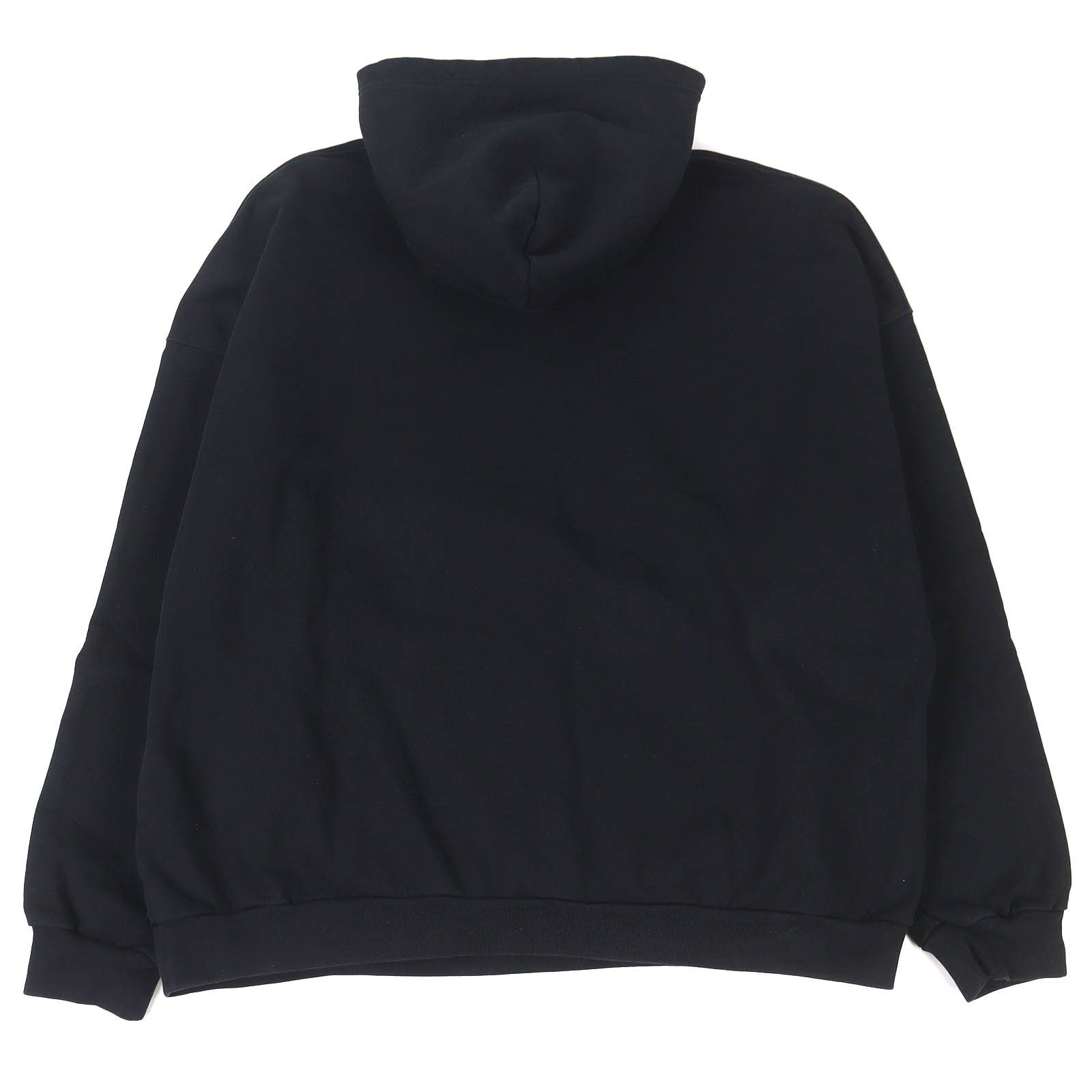 Balenciaga Balenciaga Balenciaga Distressed college logo print Cotton Hoodie Textile Sweatshirts & Hoodies 674986 DUTY FREE for USA Size ONE SIZE - 2 Thumbnail