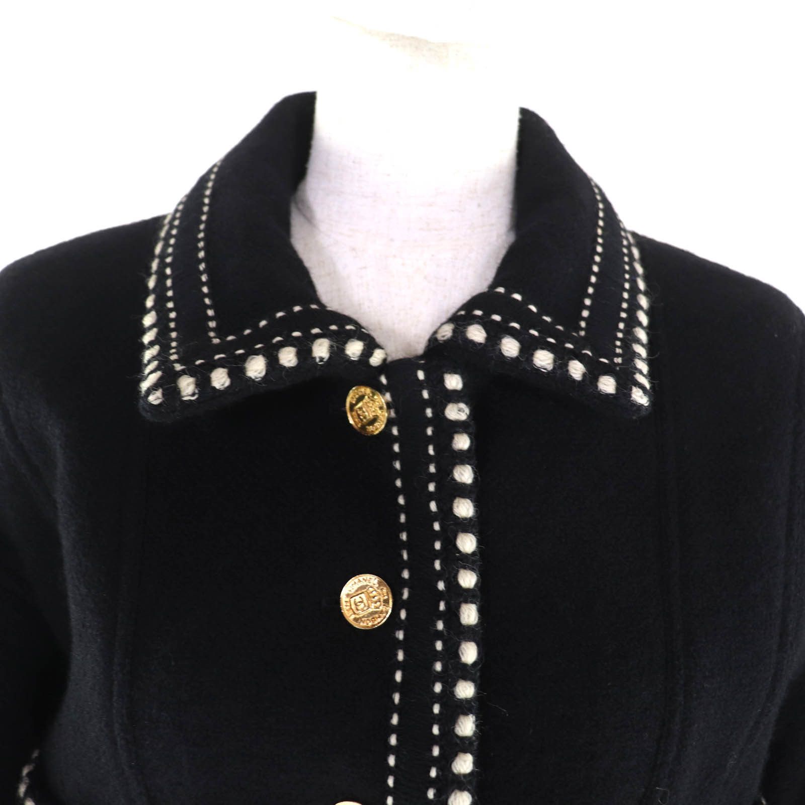 Chanel Chanel CHANEL Wool Silk 2piece Set Textile Suits DUTY FREE for USA Size ONE SIZE - 4 Thumbnail