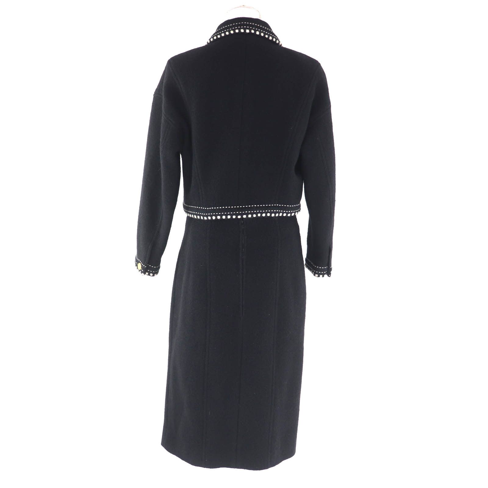 Chanel Chanel CHANEL Wool Silk 2piece Set Textile Suits DUTY FREE for USA Size ONE SIZE - 3 Thumbnail