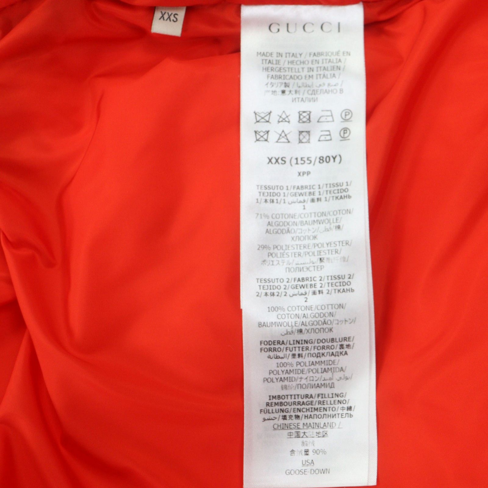 Gucci Gucci Gucci The North Face Cotton Down Vest Textile Outerwear 670910 DUTY FREE for USA Size ONE SIZE - 8 Thumbnail
