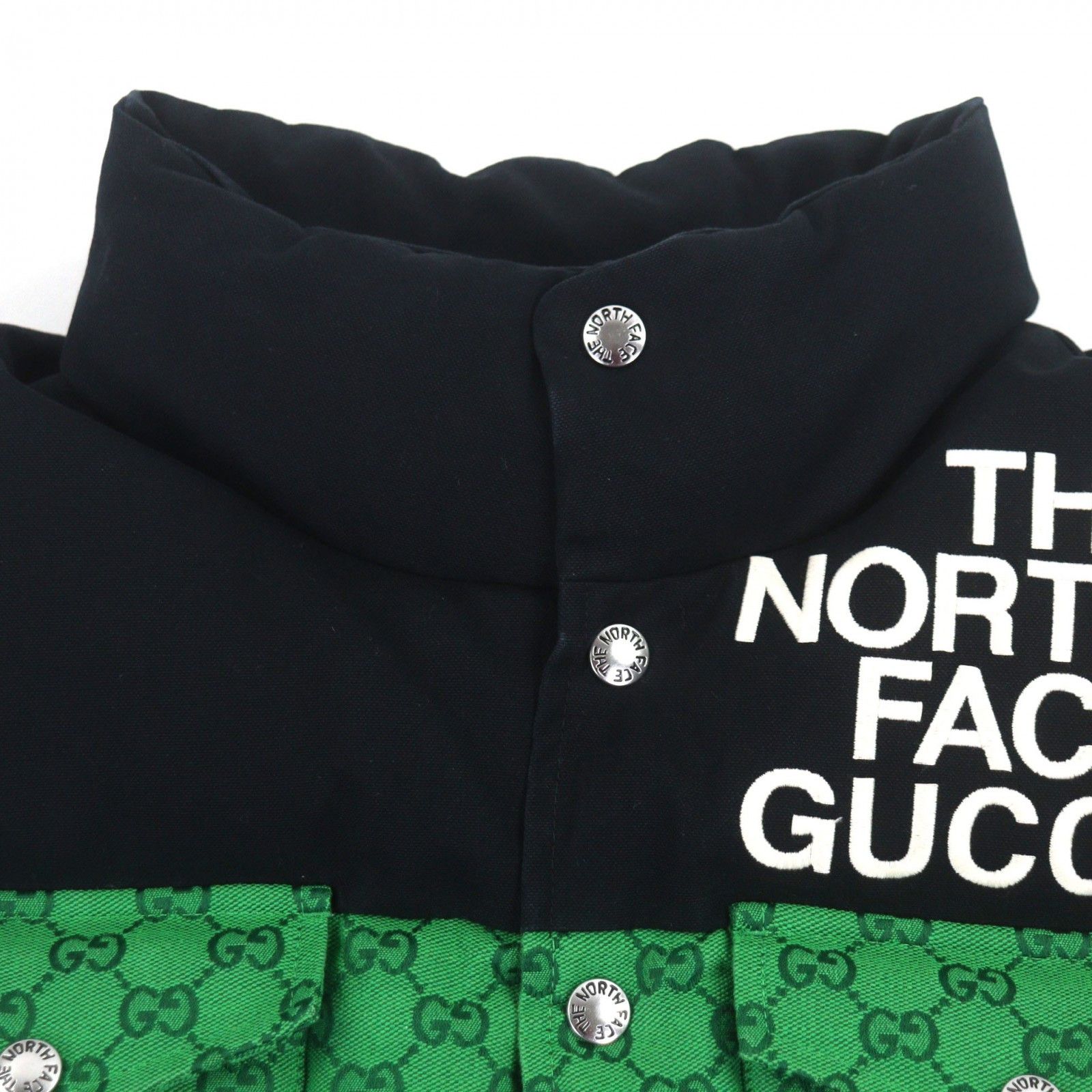 Gucci Gucci Gucci The North Face Cotton Down Vest Textile Outerwear 670910 DUTY FREE for USA Size ONE SIZE - 2 Thumbnail