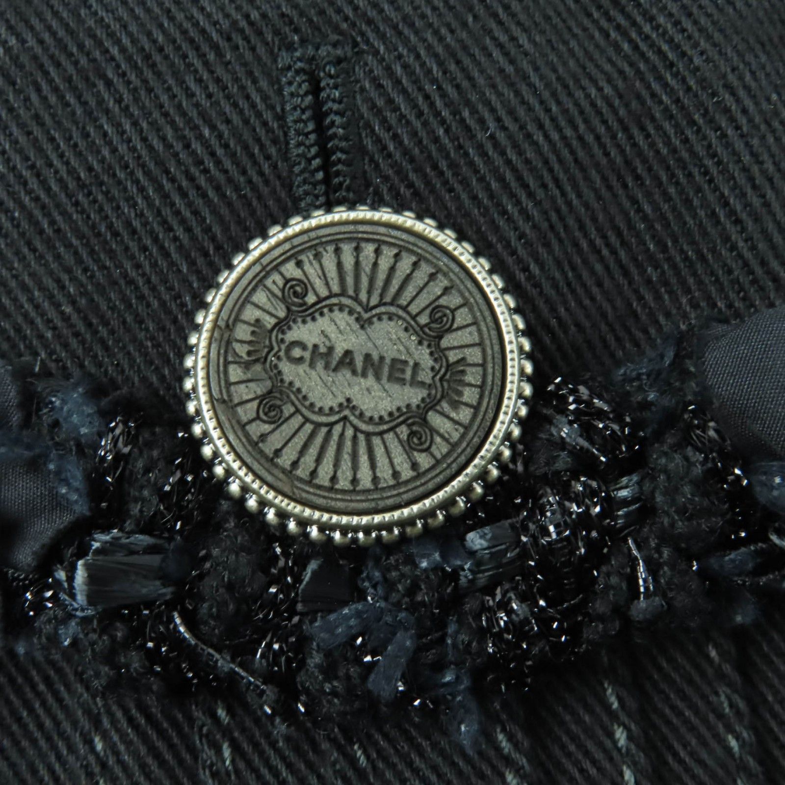 Chanel Chanel CHANEL Denim Cotton Jacket Textile Outerwear P55644 DUTY FREE for USA Size ONE SIZE - 6 Thumbnail