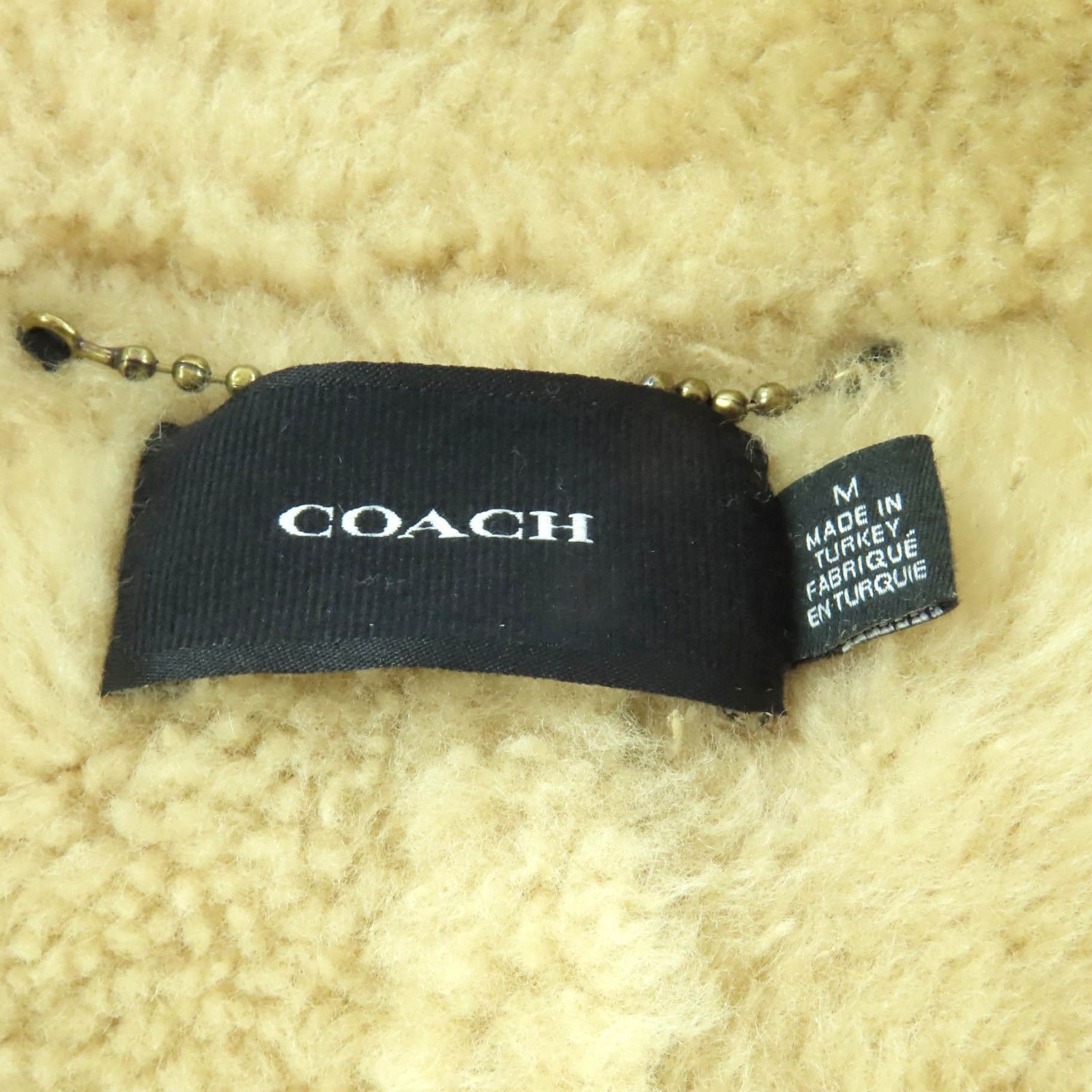 Coach Coach COACH Mouton Sheepskin Leather Coat Leather Outerwear DUTY FREE for USA Size ONE SIZE - 7 Thumbnail