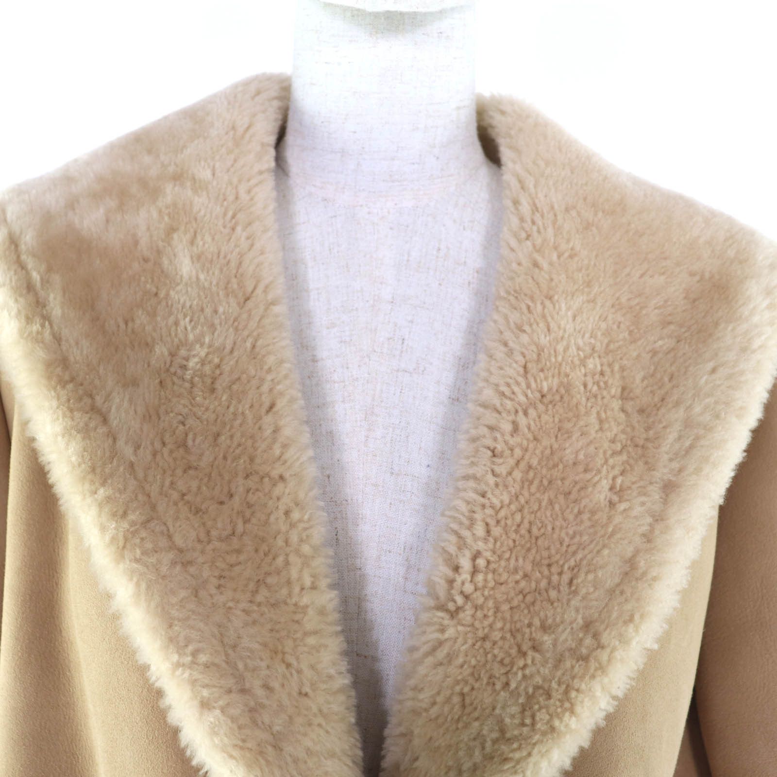 Coach Coach COACH Mouton Sheepskin Leather Coat Leather Outerwear DUTY FREE for USA Size ONE SIZE - 4 Thumbnail