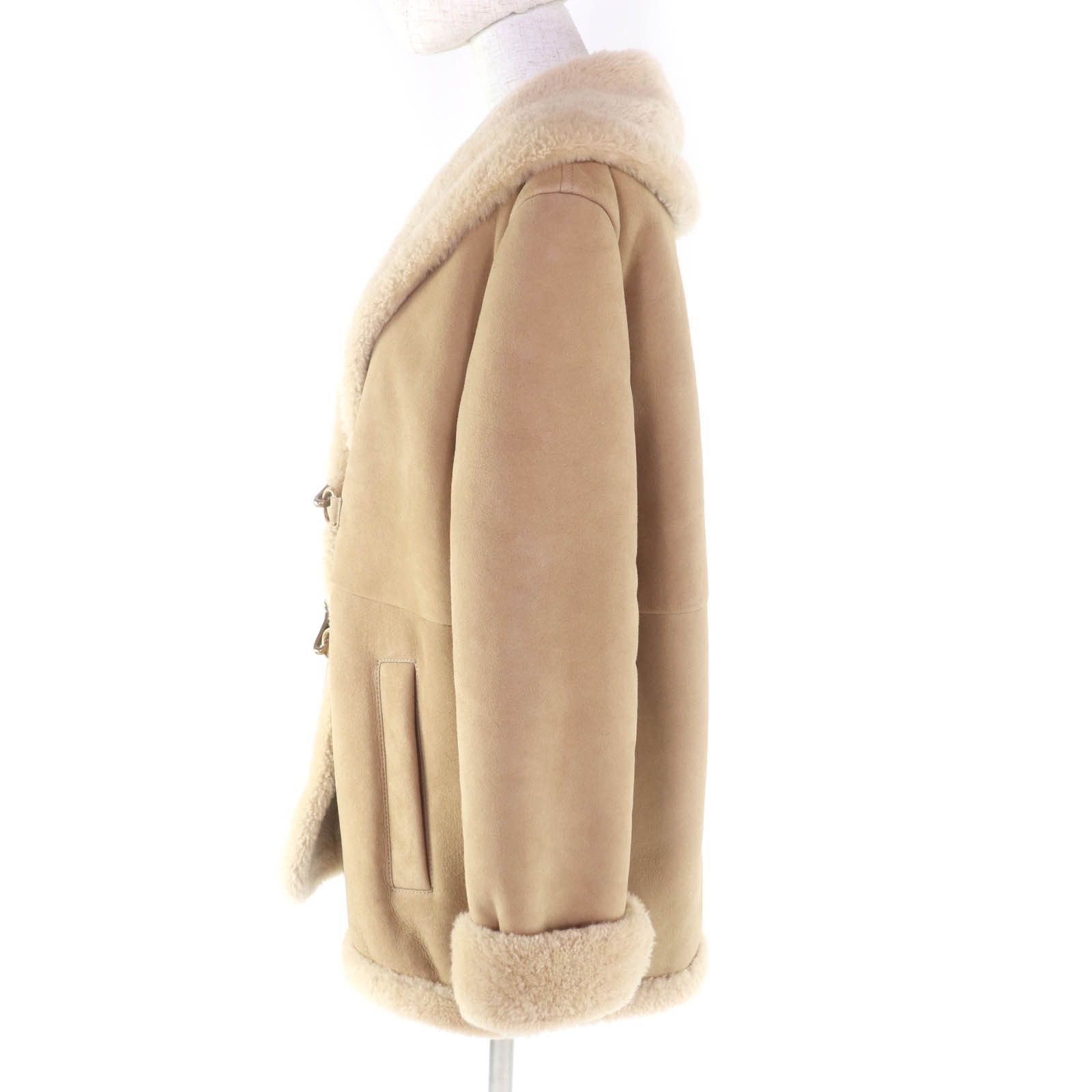 Coach Coach COACH Mouton Sheepskin Leather Coat Leather Outerwear DUTY FREE for USA Size ONE SIZE - 2 Thumbnail