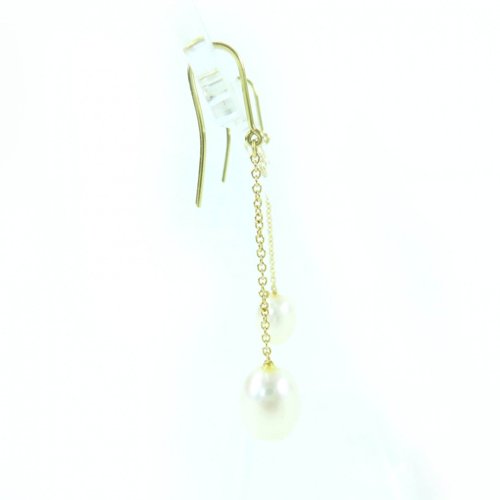 Tiffany & Co. Tiffany & Co. TIFFANY&Co. By the Yard Freshwater Pearl Au750 Earrings Precious Metal Earrings DUTY FREE for USA Size ONE SIZE - 4 Thumbnail