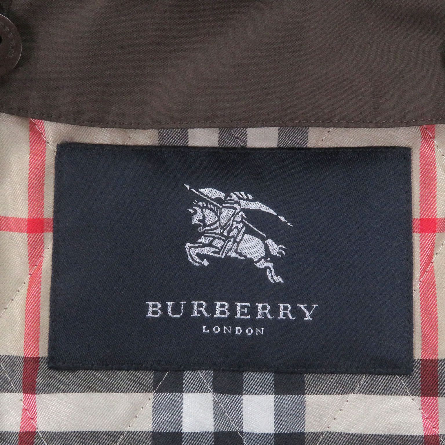 Burberry Burberry Burberry London Nylon Leather Hooded Jacket Textile Outerwear DUTY FREE for USA Size ONE SIZE - 6 Thumbnail