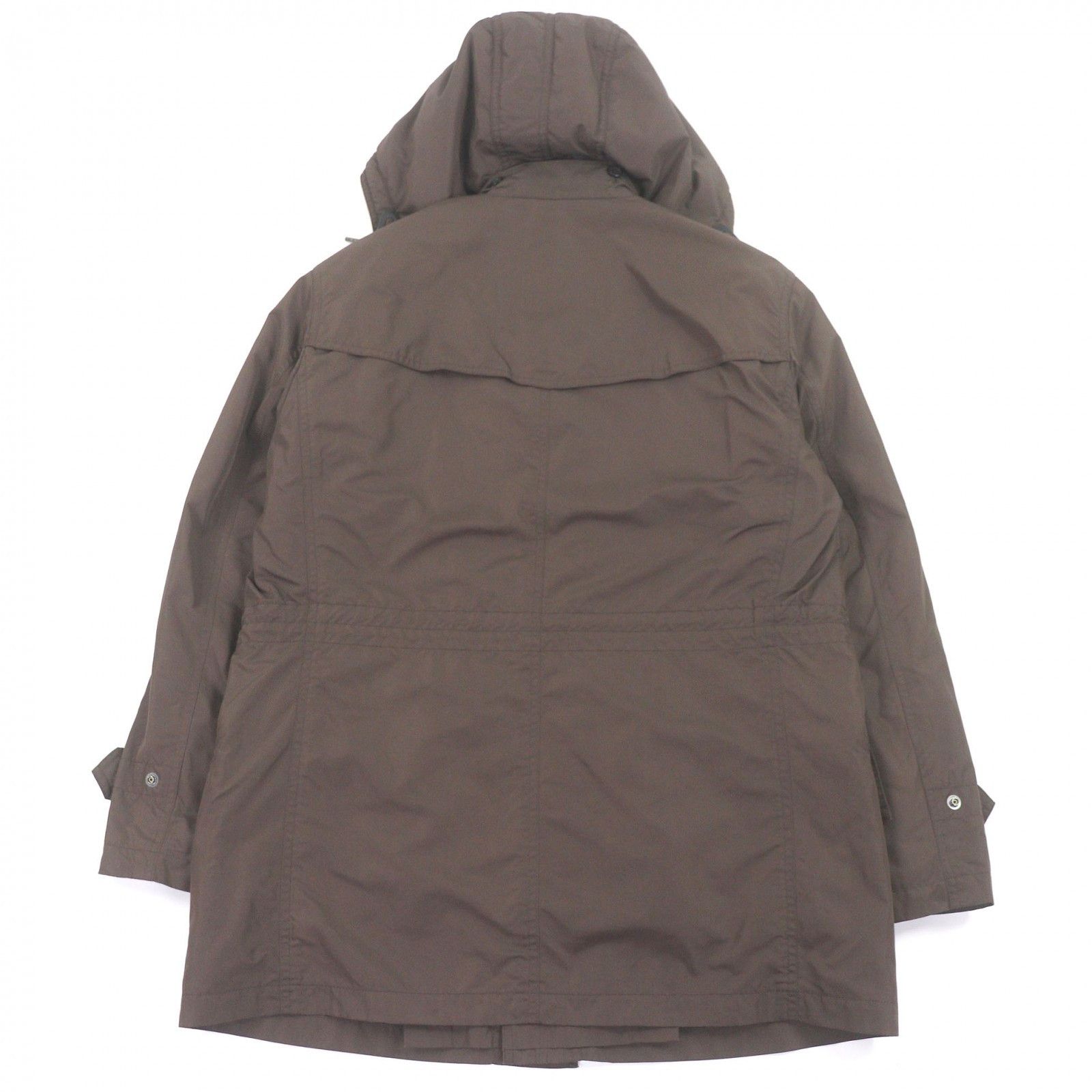 Burberry Burberry Burberry London Nylon Leather Hooded Jacket Textile Outerwear DUTY FREE for USA Size ONE SIZE - 4 Thumbnail