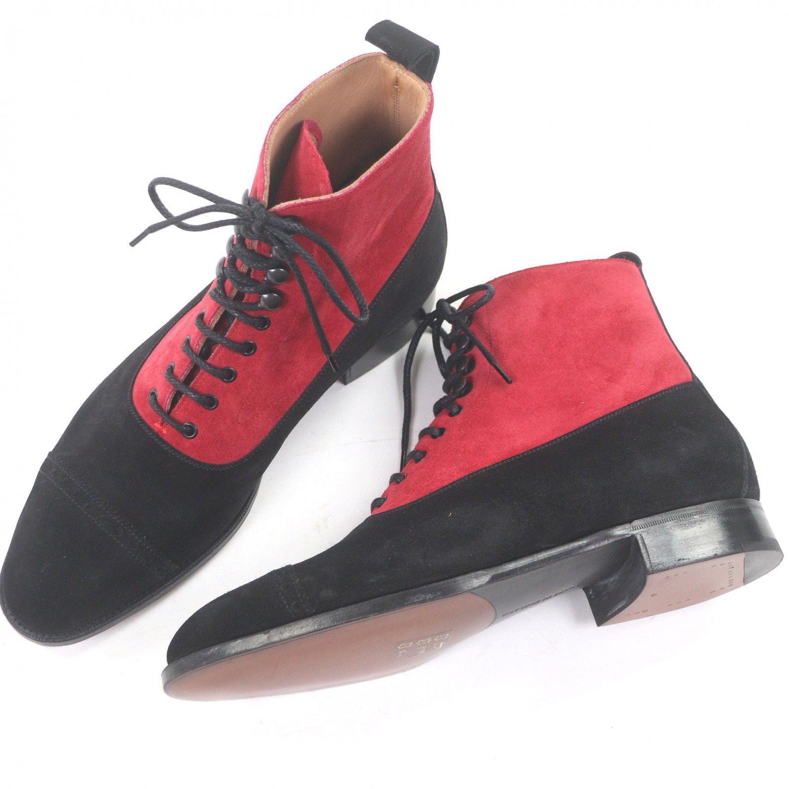 Other Other Edward Green Shannon Suede Ankle Boots Leather Shoes DUTY FREE for USA Size ONE SIZE - 3 Thumbnail