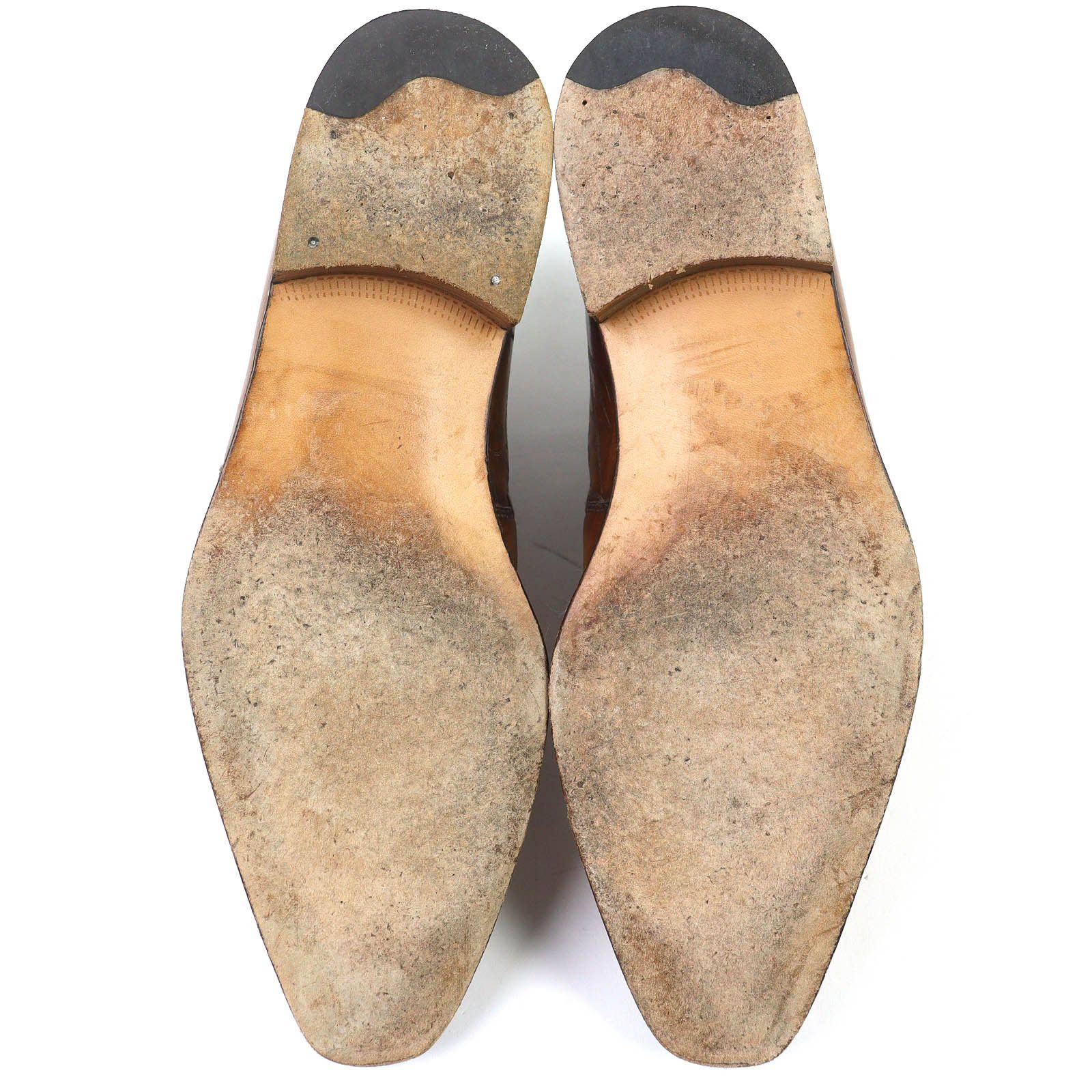 Berluti Berluti Berluti Olga Period Scars Calligraphy Demesure Leather Ankle Boots Leather Shoes DUTY FREE for USA Size ONE SIZE - 8 Thumbnail