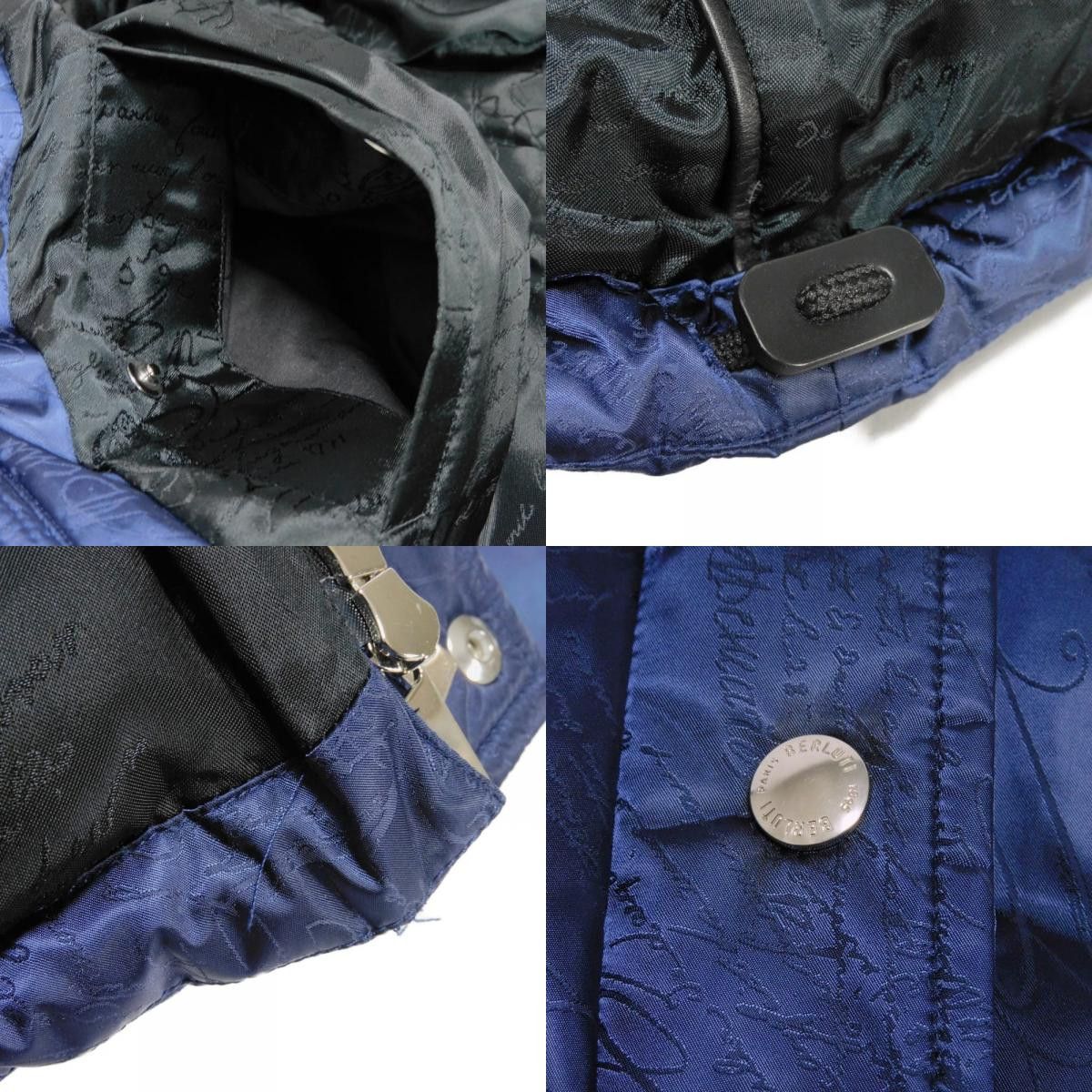 Berluti Berluti Berluti Scritto Down Jacket Textile Outerwear R21OBL110 DUTY FREE for USA Size ONE SIZE - 19 Thumbnail