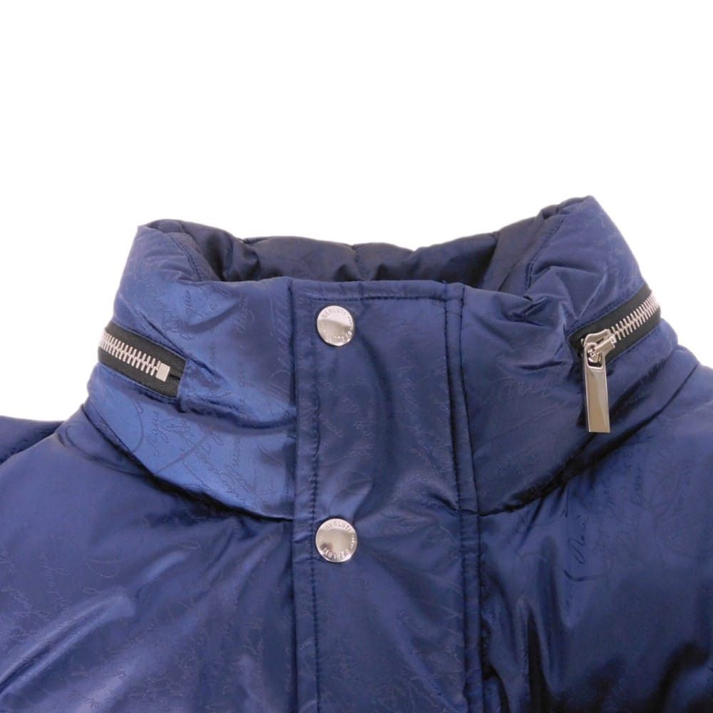 Berluti Berluti Berluti Scritto Down Jacket Textile Outerwear R21OBL110 DUTY FREE for USA Size ONE SIZE - 4 Thumbnail