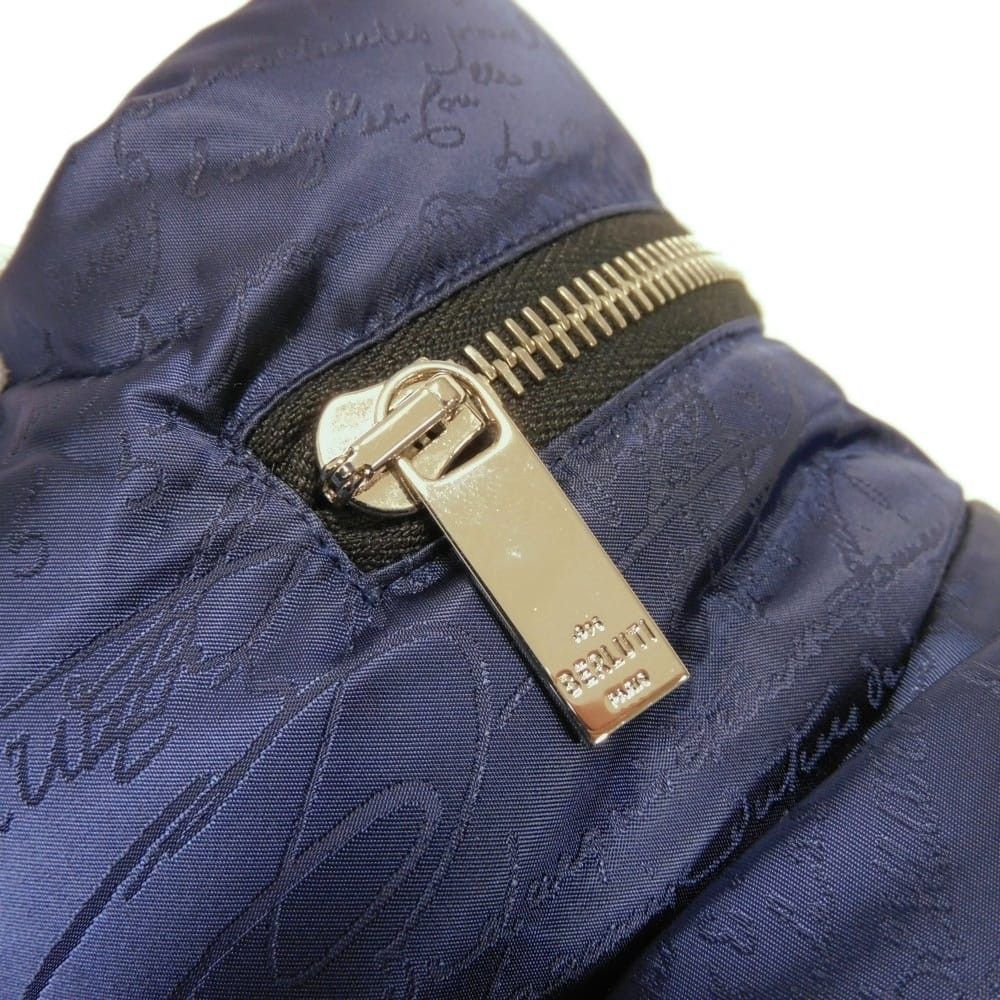 Berluti Berluti Berluti Scritto Down Jacket Textile Outerwear R21OBL110 DUTY FREE for USA Size ONE SIZE - 7 Thumbnail
