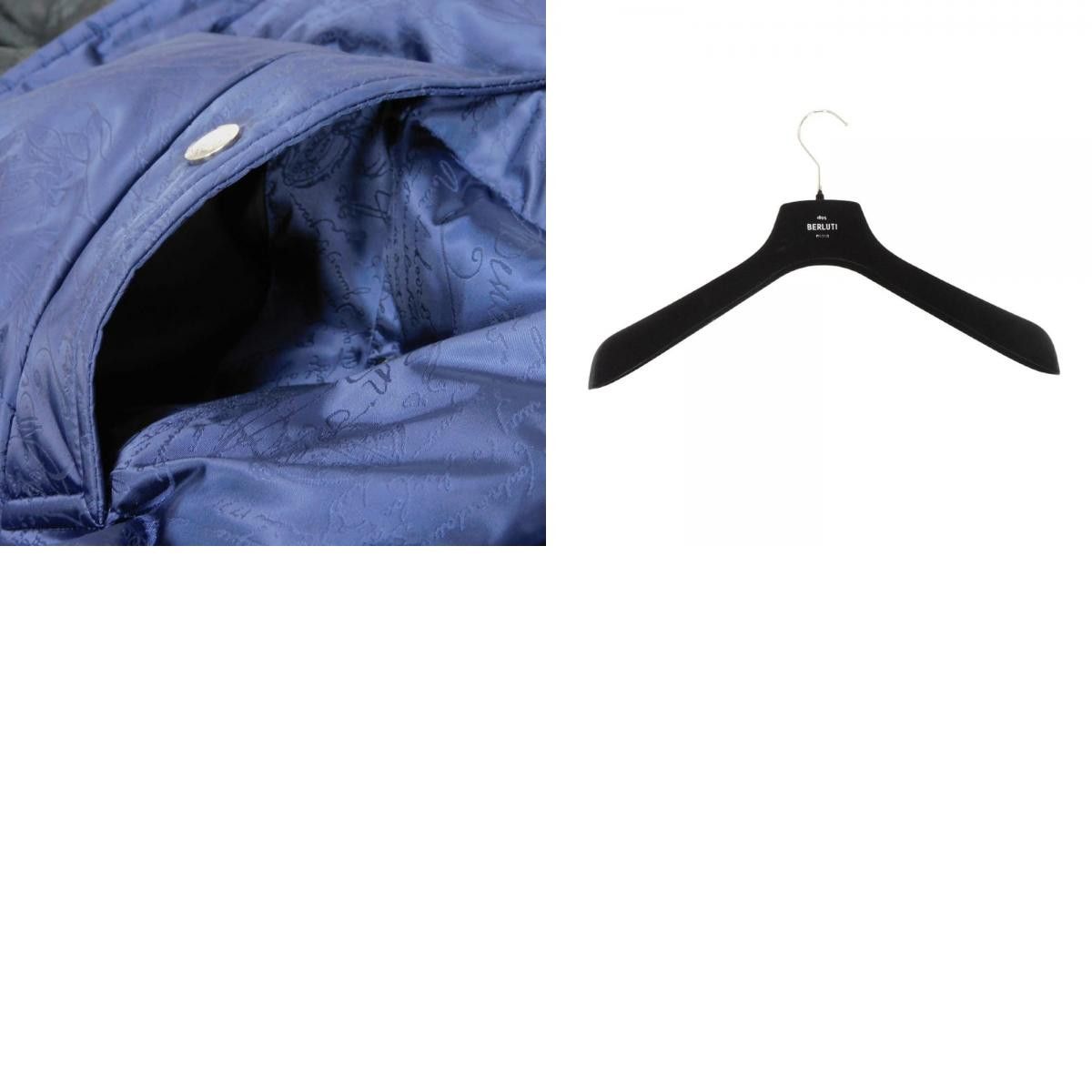 Berluti Berluti Berluti Scritto Down Jacket Textile Outerwear R21OBL110 DUTY FREE for USA Size ONE SIZE - 20 Thumbnail