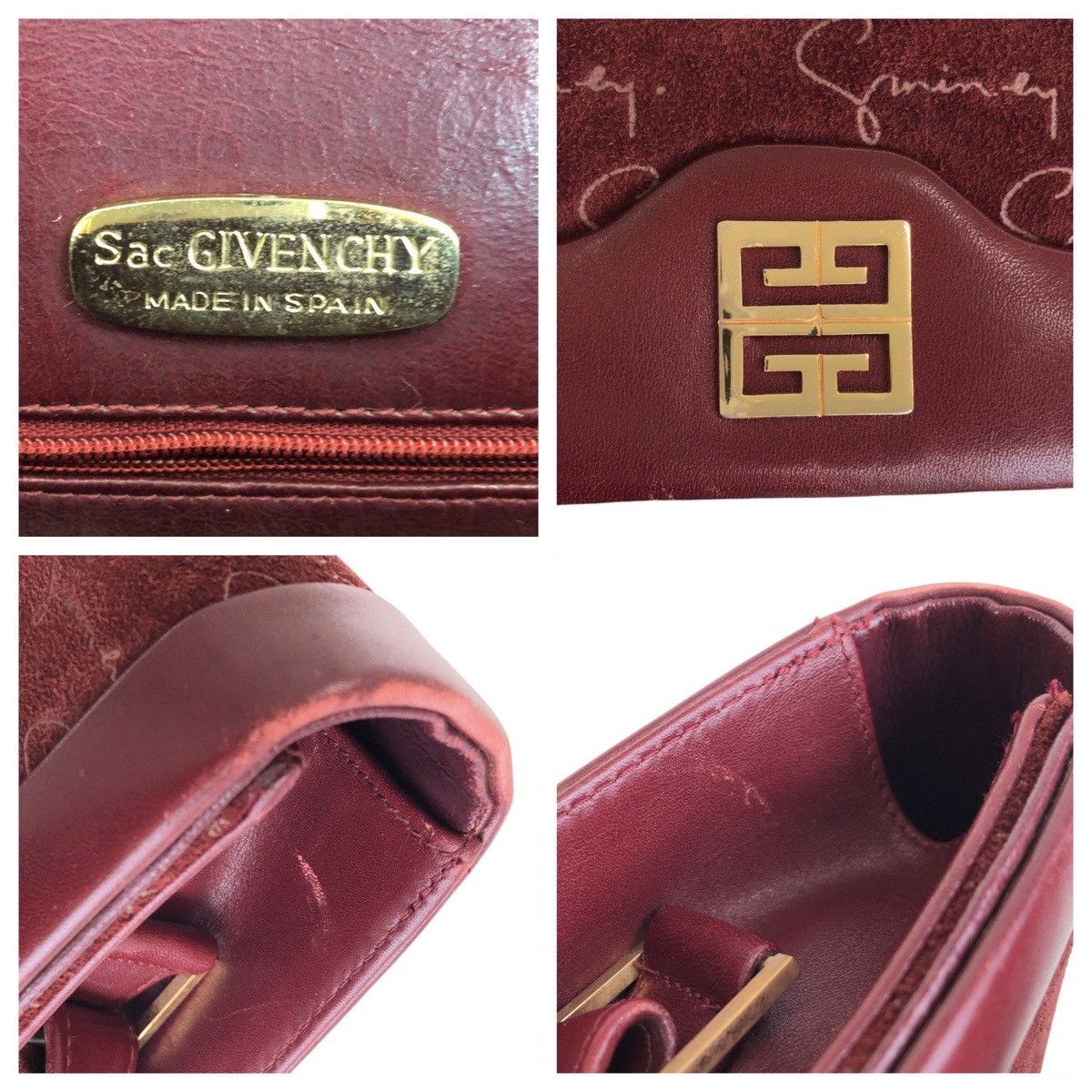 Givenchy Givenchy GIVENCHY Suede Leather Shoulder Bag Leather Shoulder Bag DUTY FREE for USA Size ONE SIZE - 3 Thumbnail